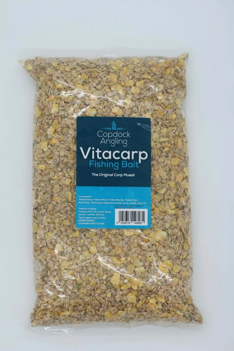 Vitacarp 1kg Method Mix Groundbait - Copdock Angling Particle & Fishmeal Carp Bait
