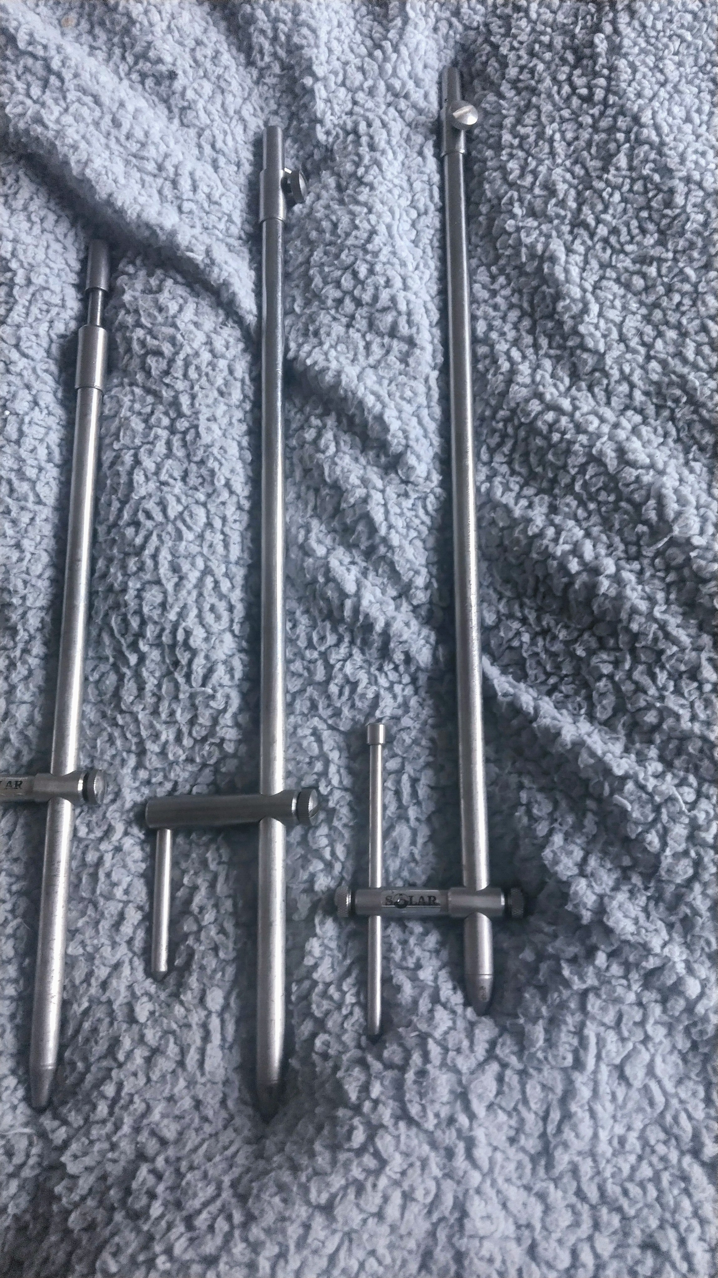 Solar Stainless Steel Bankware Mixed Lot 3-Rod Buzz Bars Goal Post Bank Sticks