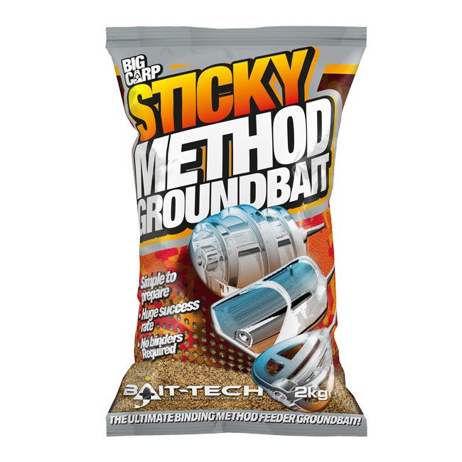 Bait-Tech Sticky Method Groundbait - 2kg Baits