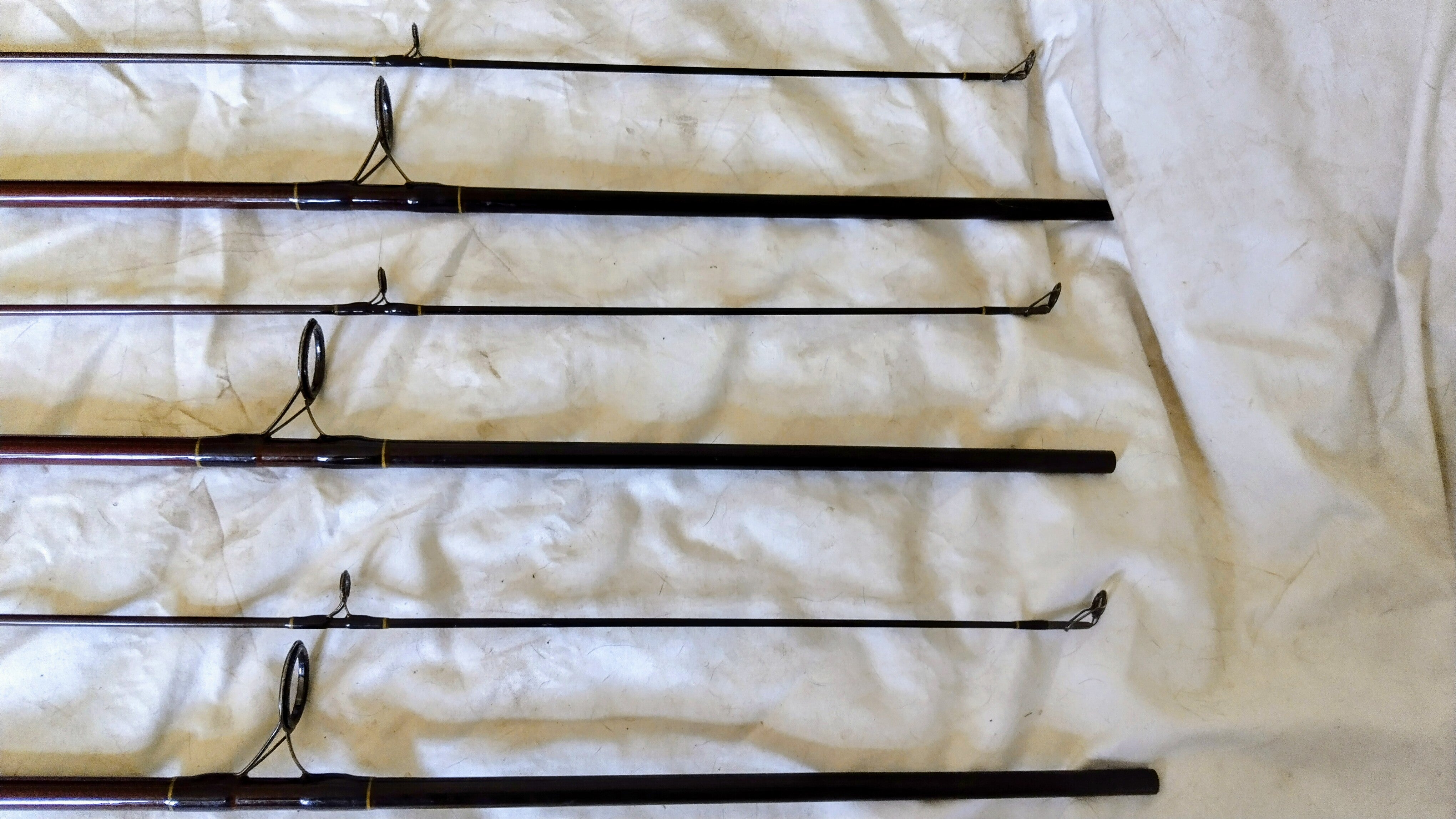 Set of 3 Beekay Kevin Maddocks 12ft 2.75lb Challenger Carp Rods Vintage Classic