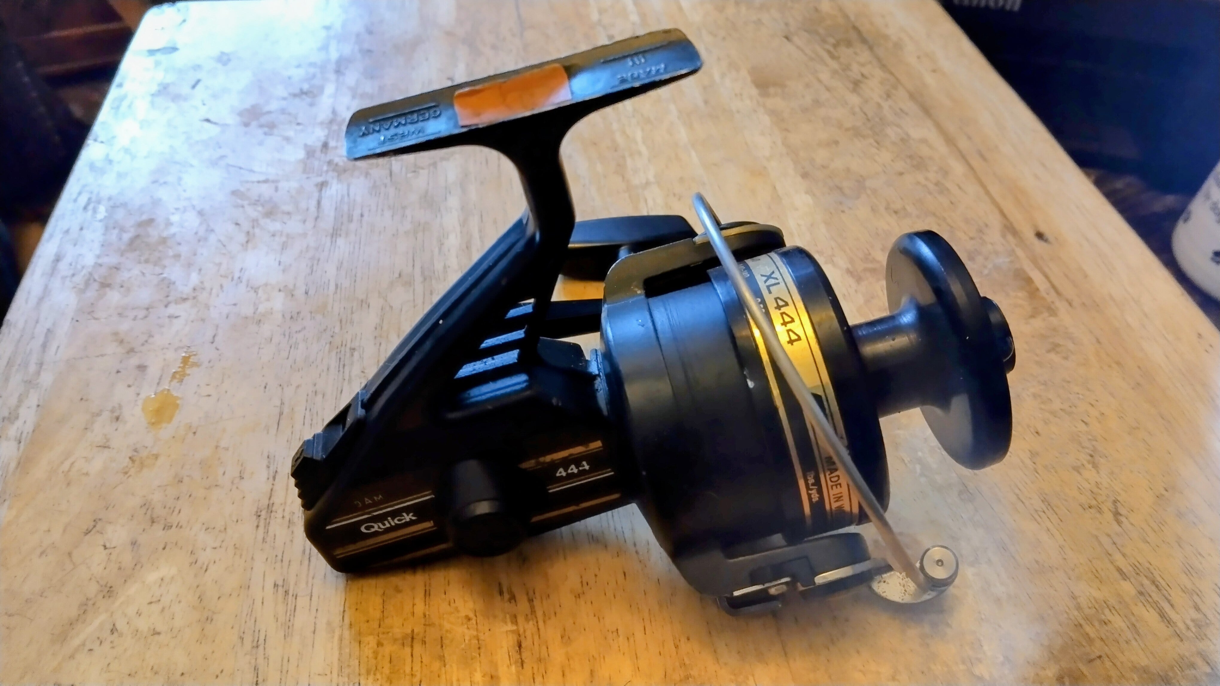 DAM Quick XL444 Finessa Vintage Spinning Reel - West Germany - Great Working Order