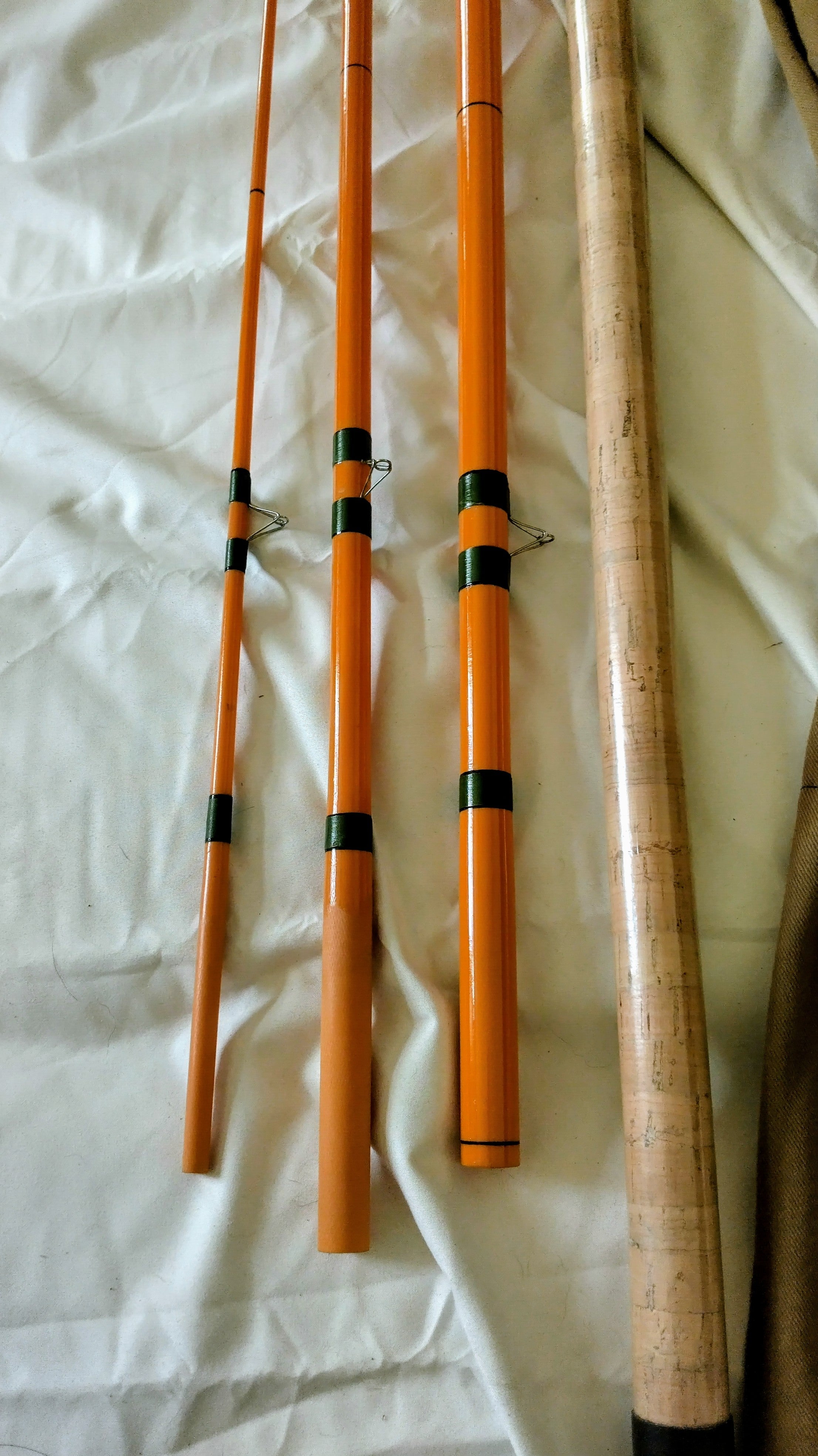 Vintage Superflex S40 16ft Float Rod 4 Piece Match Angling Henry W Aiken Original Bag