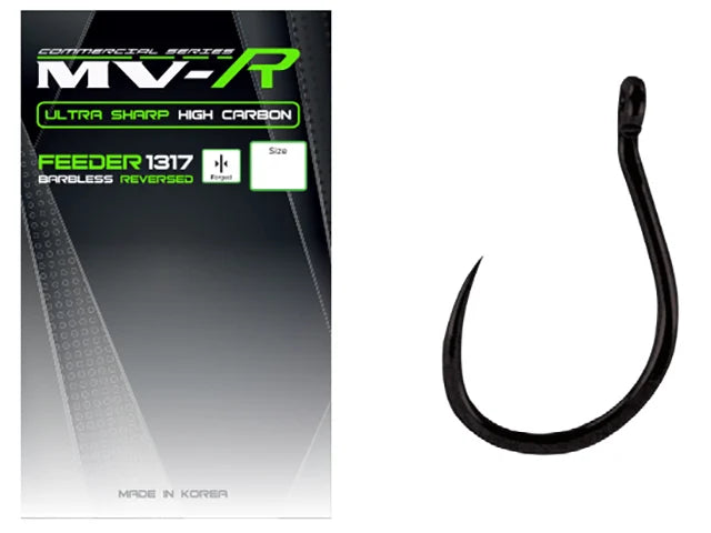 Maver MV-R 1317 Hooks Barbless Eyed Method Feeder Hair Rig Fishing Tackle 1317