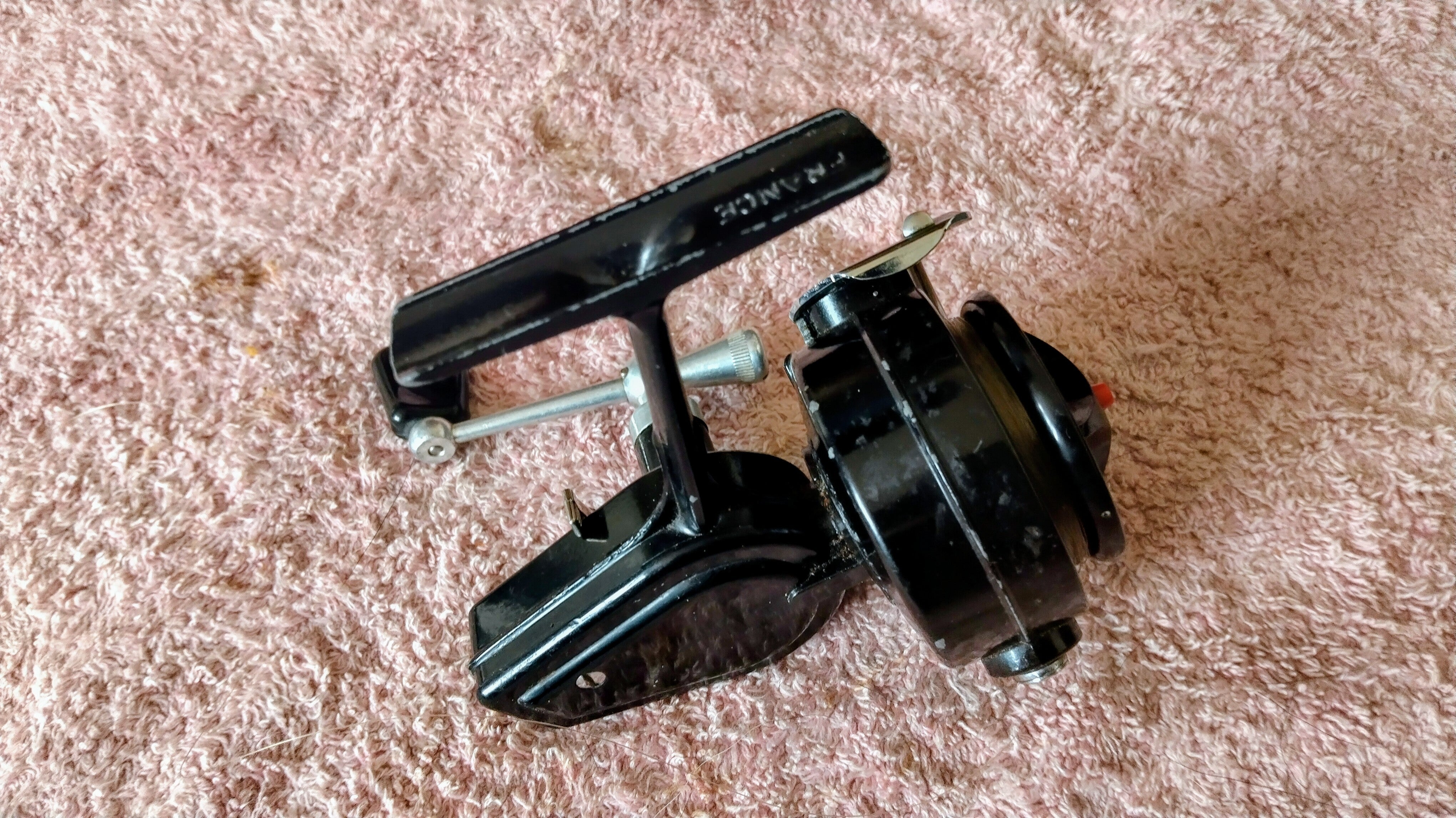 Vintage Garcia Mitchell 324 Spinning Reel + Spare Spool Classic Fishing Tackle