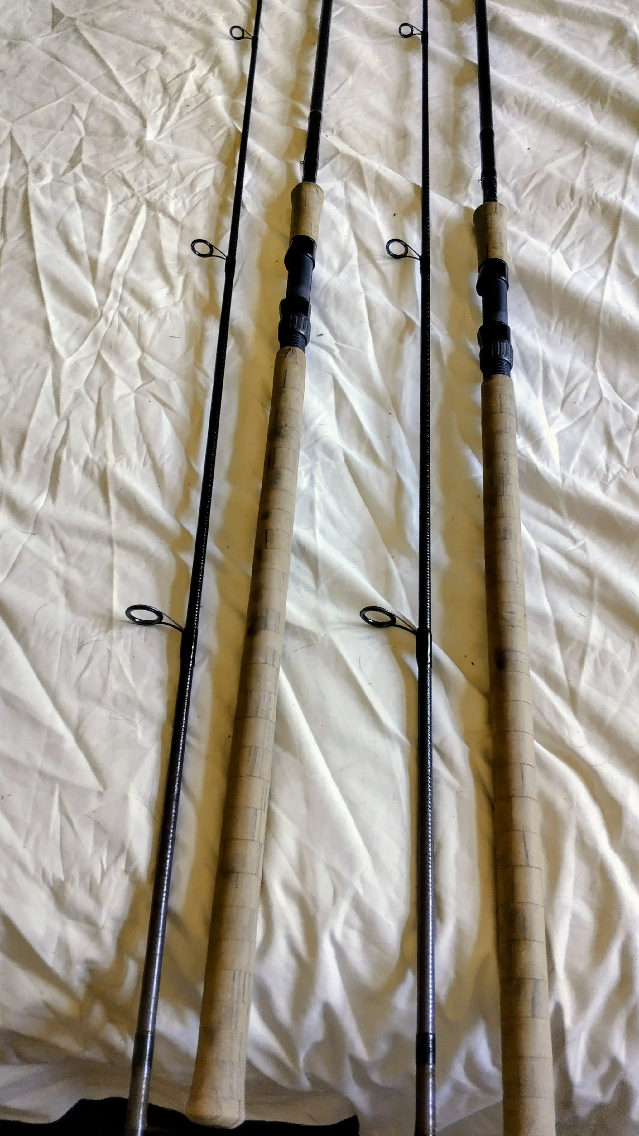 Vintage Alan Riddell Custom 12ft 2lb Specimen Carp Barbel Rod Classic Fishing