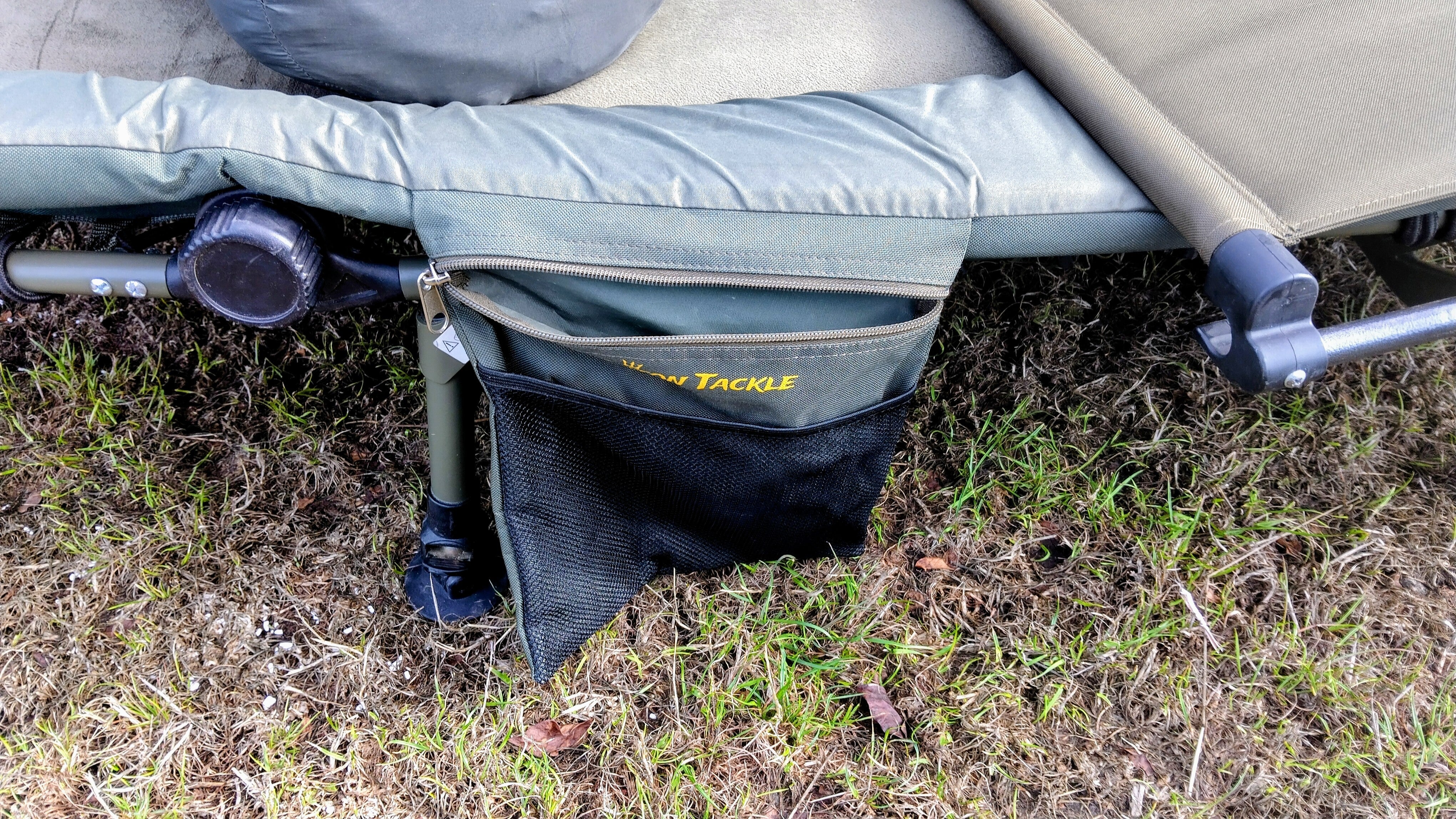 Used 8 Leg Carp Bedchair Chub Expedition Sleeping Bag TFG Bed Buddy Bundle