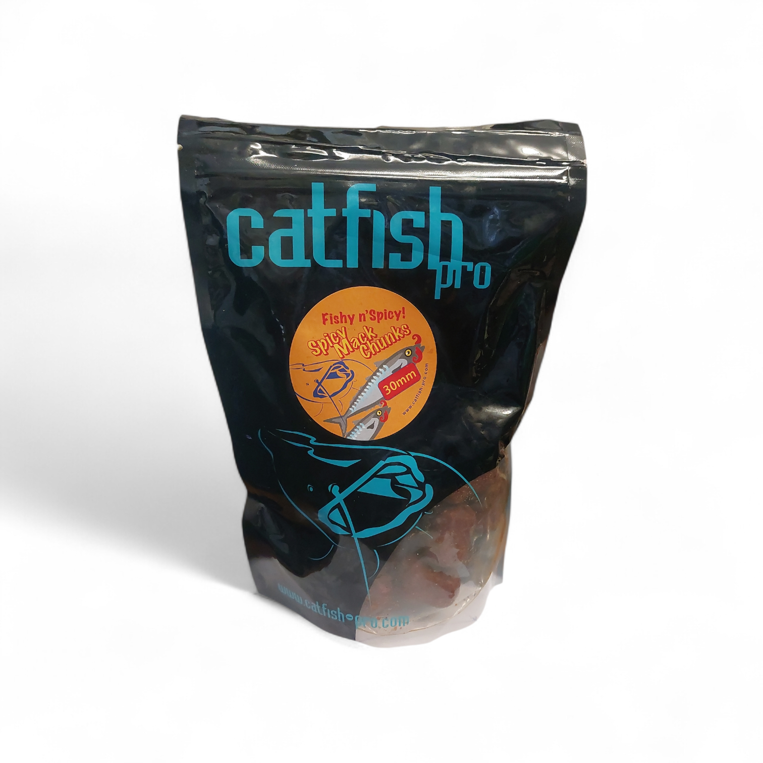 Catfish Pro 30mm Chunks - Moggie Muncher, Turbo Crabber, Spicy Mack