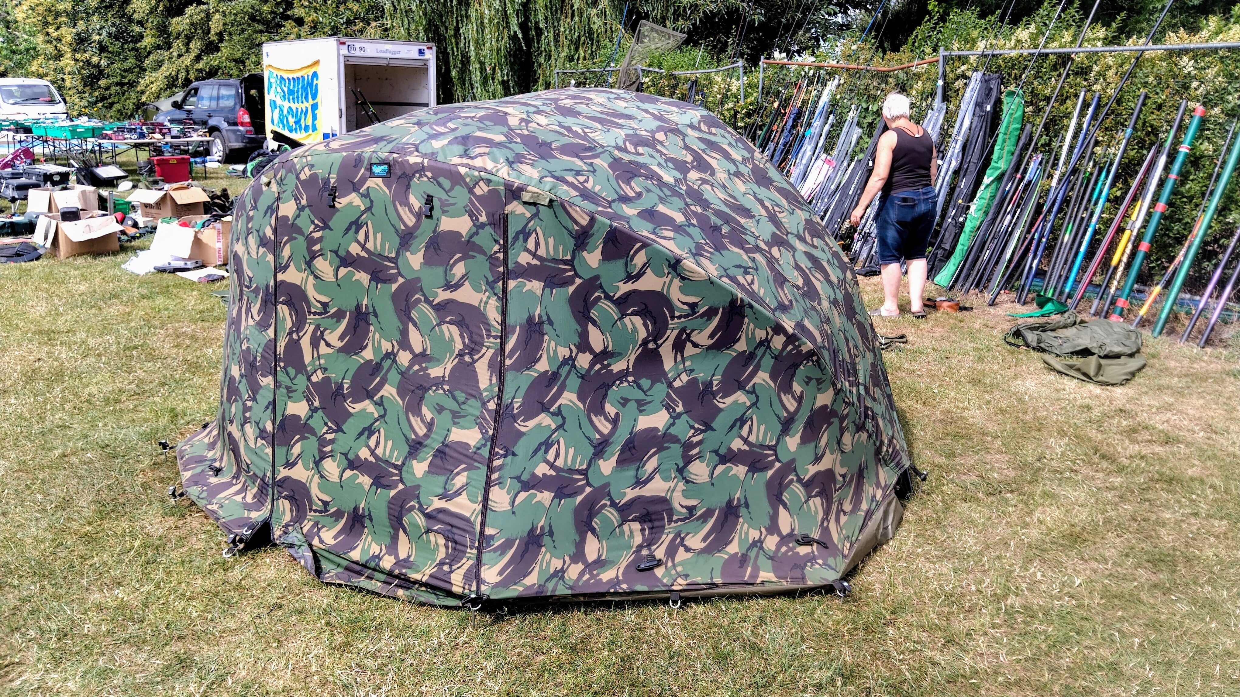 Aqua Armadillo 2 Man Bivvy Camo Overwrap Groundsheet Bags Carp Fishing Tackle