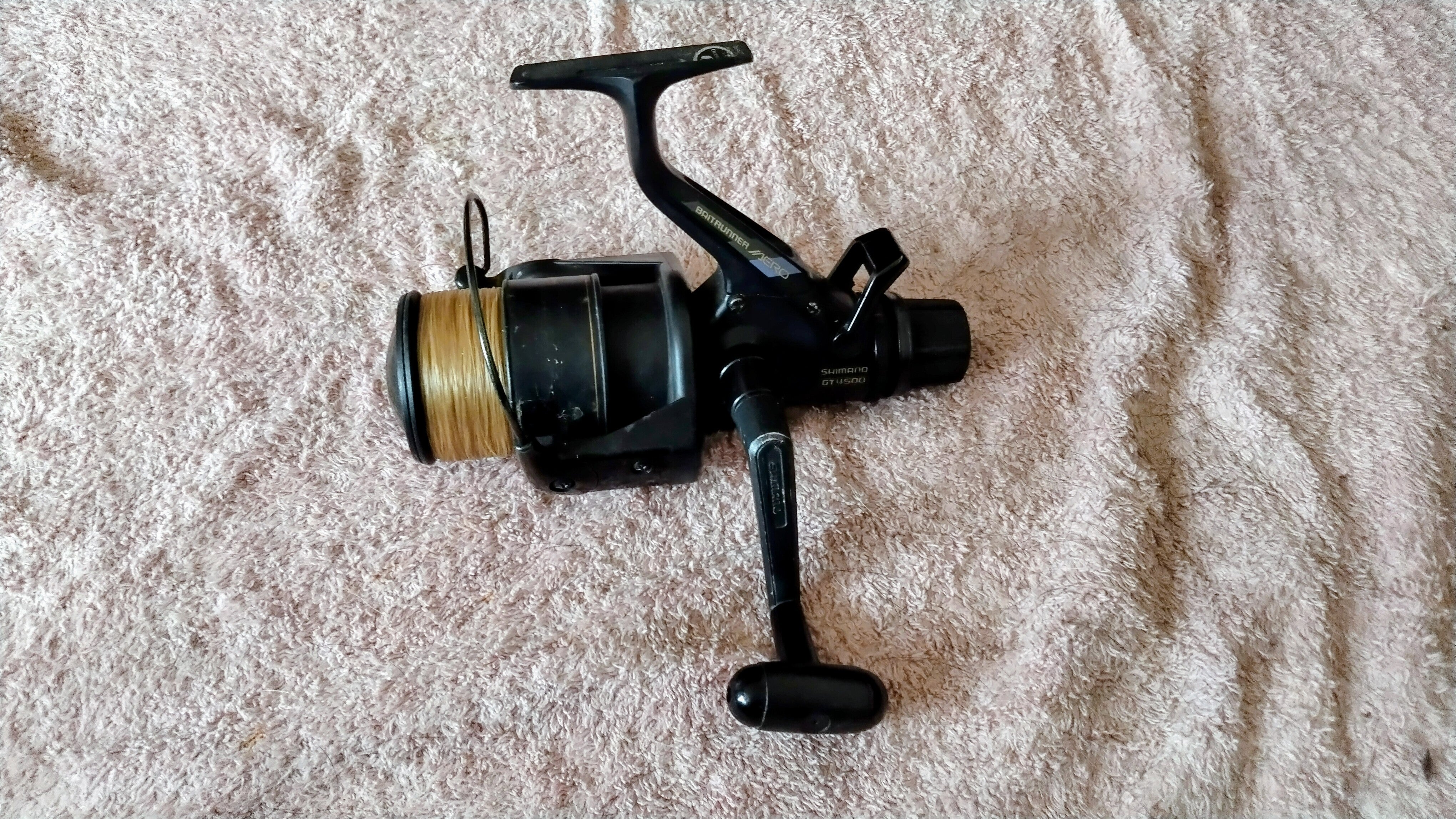 Shimano Aero 4500GT Baitrunner Reel with Original Case - Used Working Order