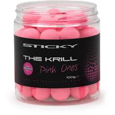 Sticky Baits Krill Active Shelf Life Boilies 1kg 12mm 16mm Wafters Pop-Ups