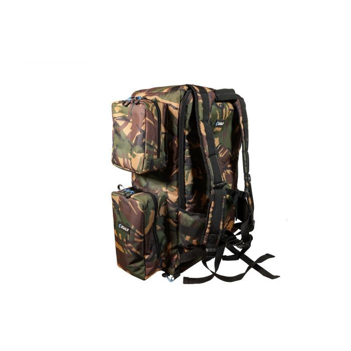 Cult Tackle DPM Deluxe Boat Ruckall - Large Bait Boat Carryall Rucksack Camo