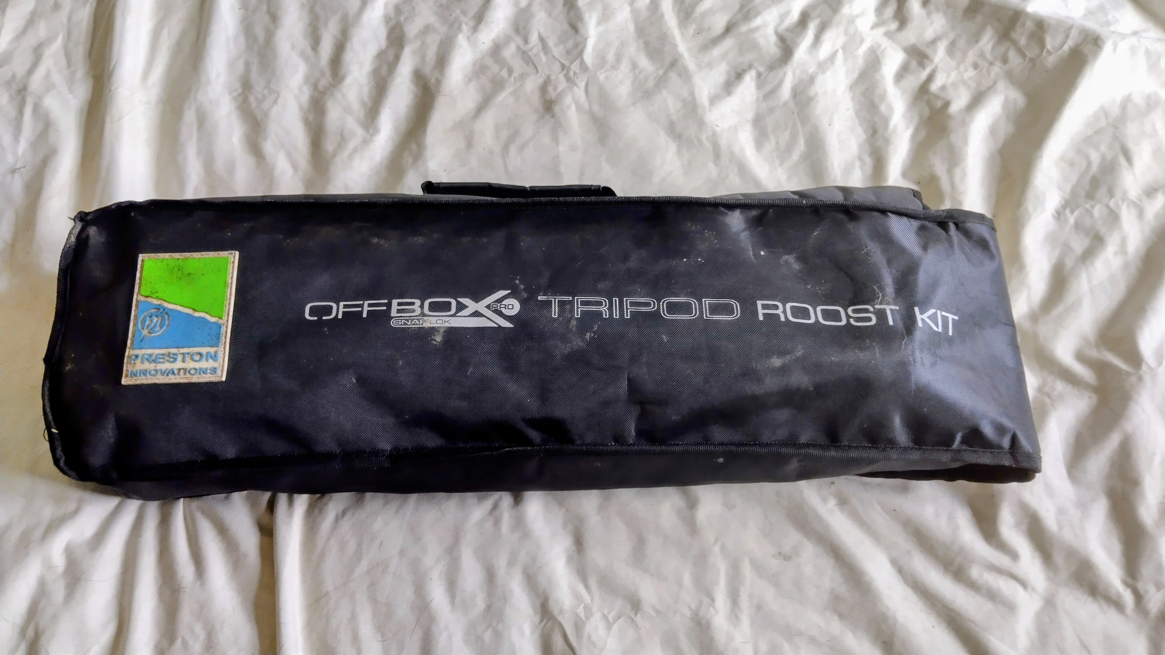 Preston Innovations Competition Pro Flat Roller & Bag - Excellent Condition Pole Support