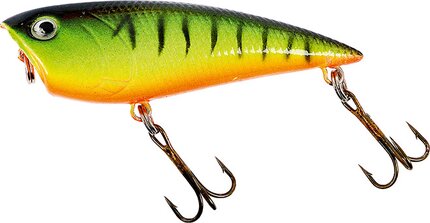 Fladen Eco Popper Lure 6.5cm 8g Floating Surface Bait Pike Perch Topwater Plug