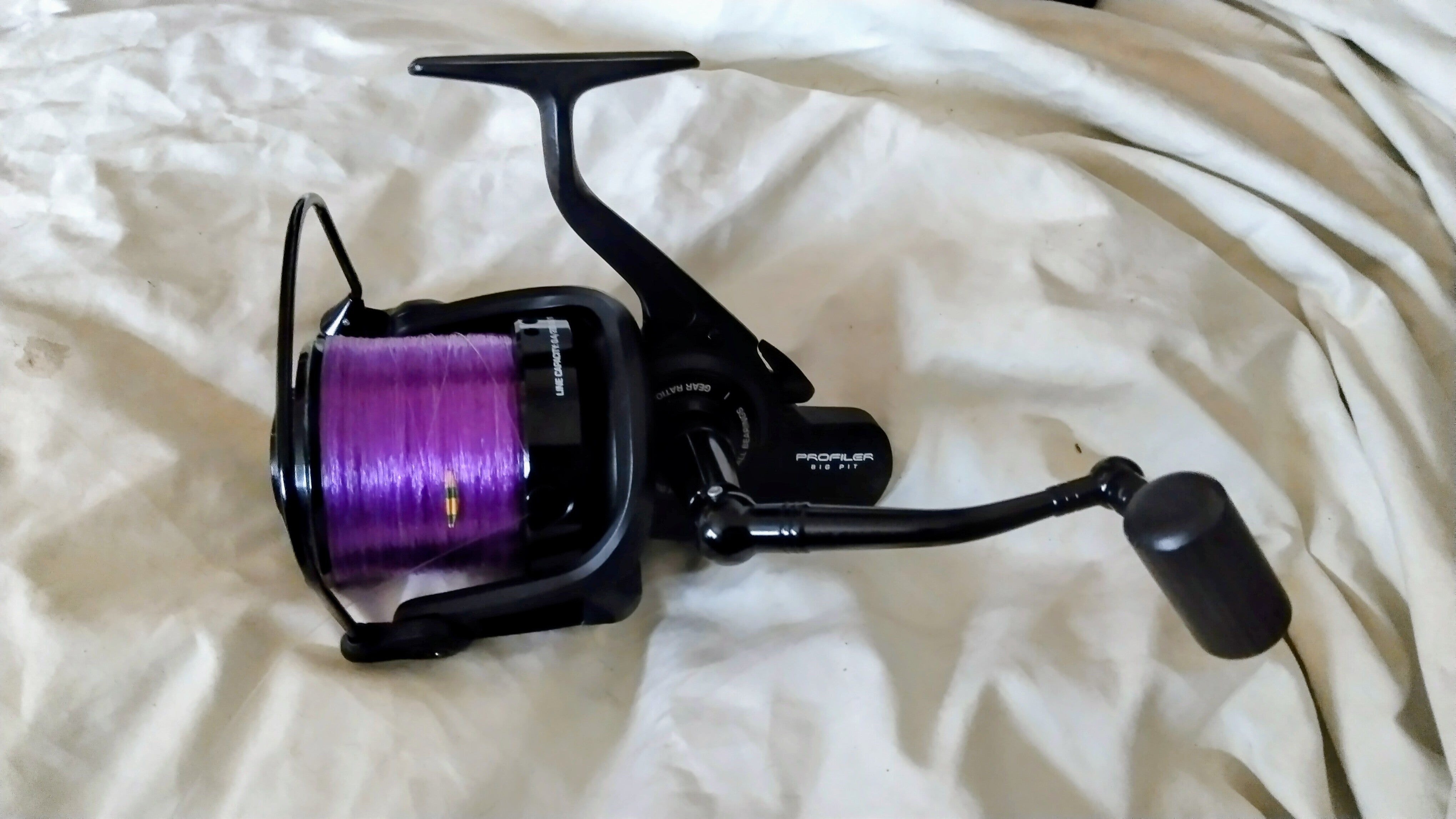 3 x NGT Profiler Big Pit Carp Reels + Spare Spools - Pre-Loaded 15lb Wychwood Line