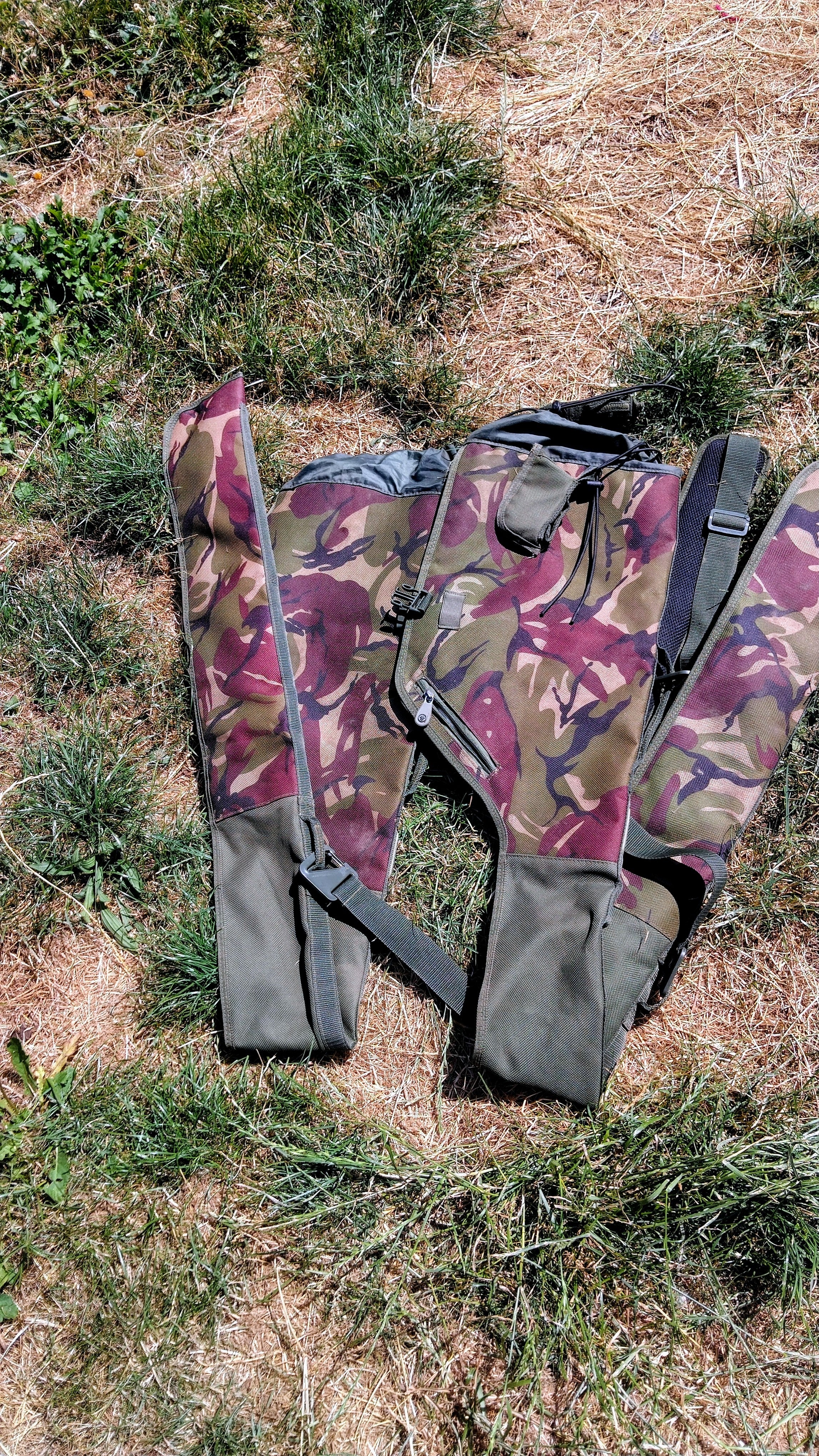PAIR Wychwood Tactical 12ft 13ft HD Rod Sleeves - Padded No Zip Fishing Luggage