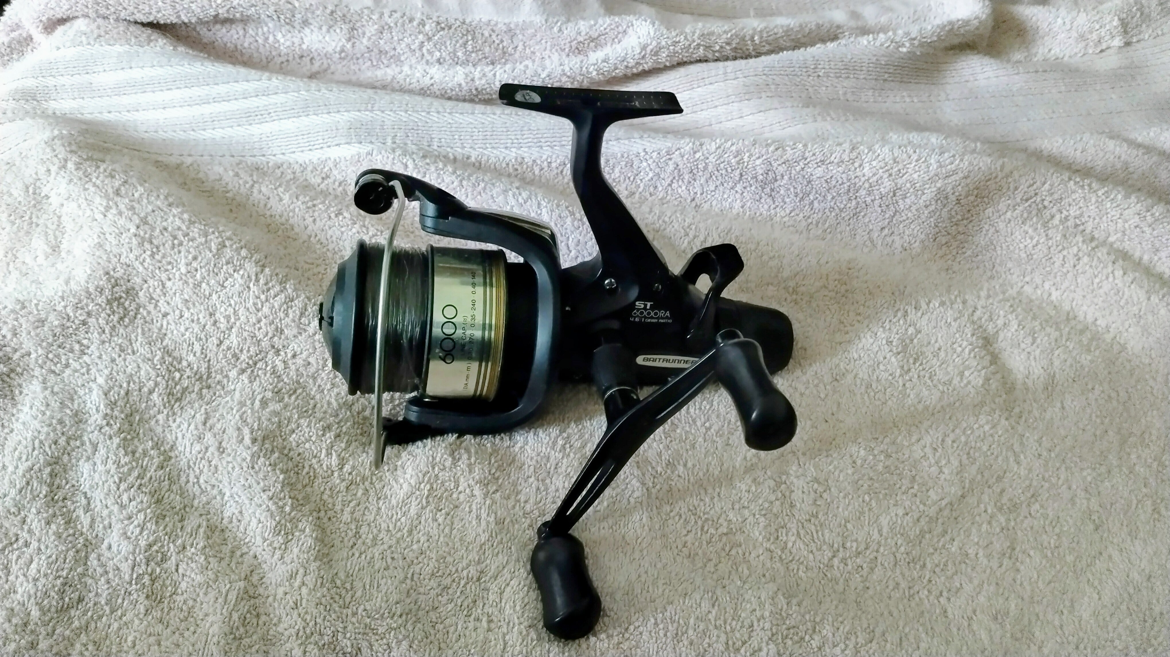 Shimano Baitrunner ST 6000 RA Carp Fishing Reel - VGC - 1 of 3