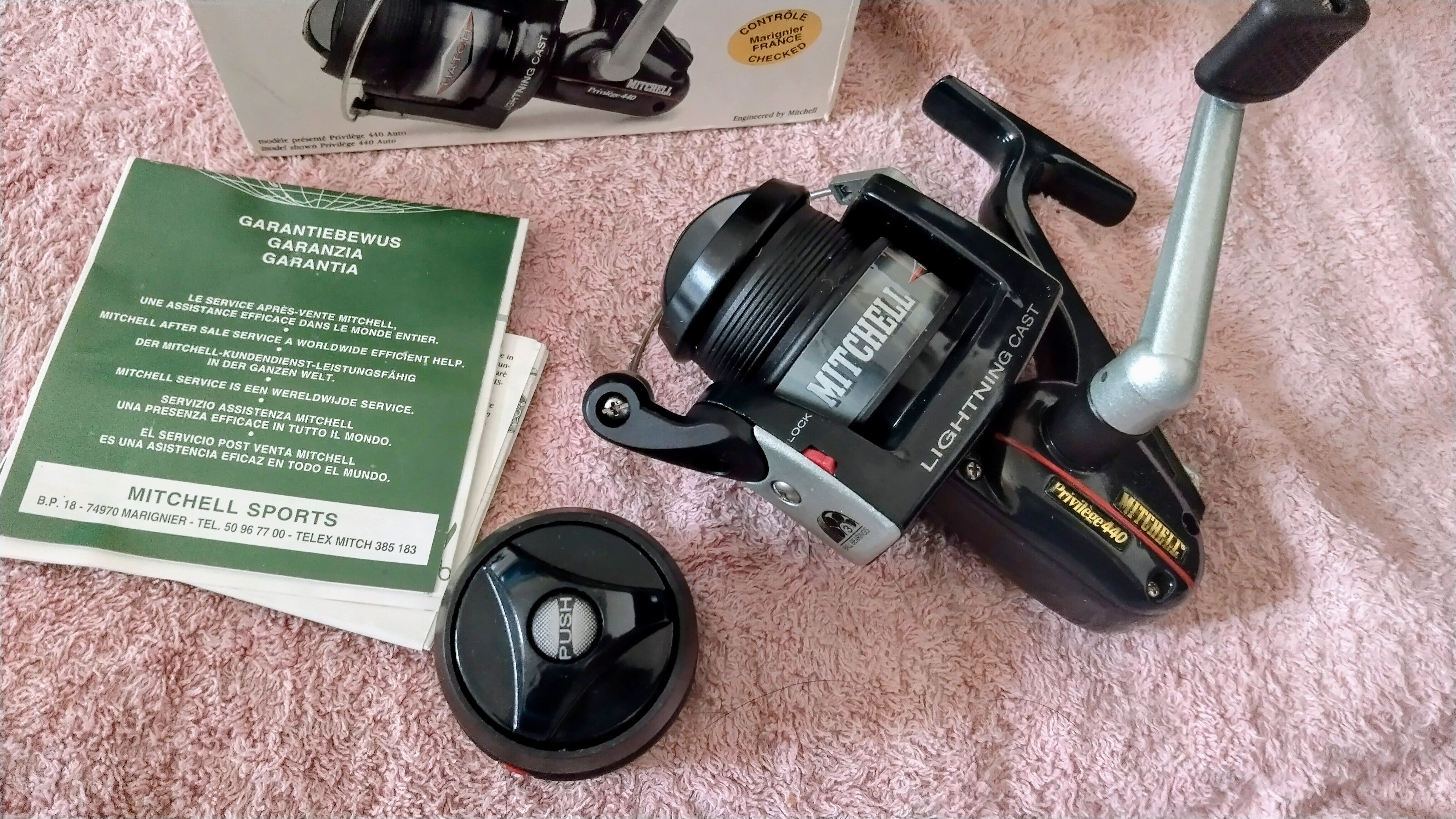Mitchell Match Privilege 440 Float Fishing Reel - Boxed with Manuals - Immaculate