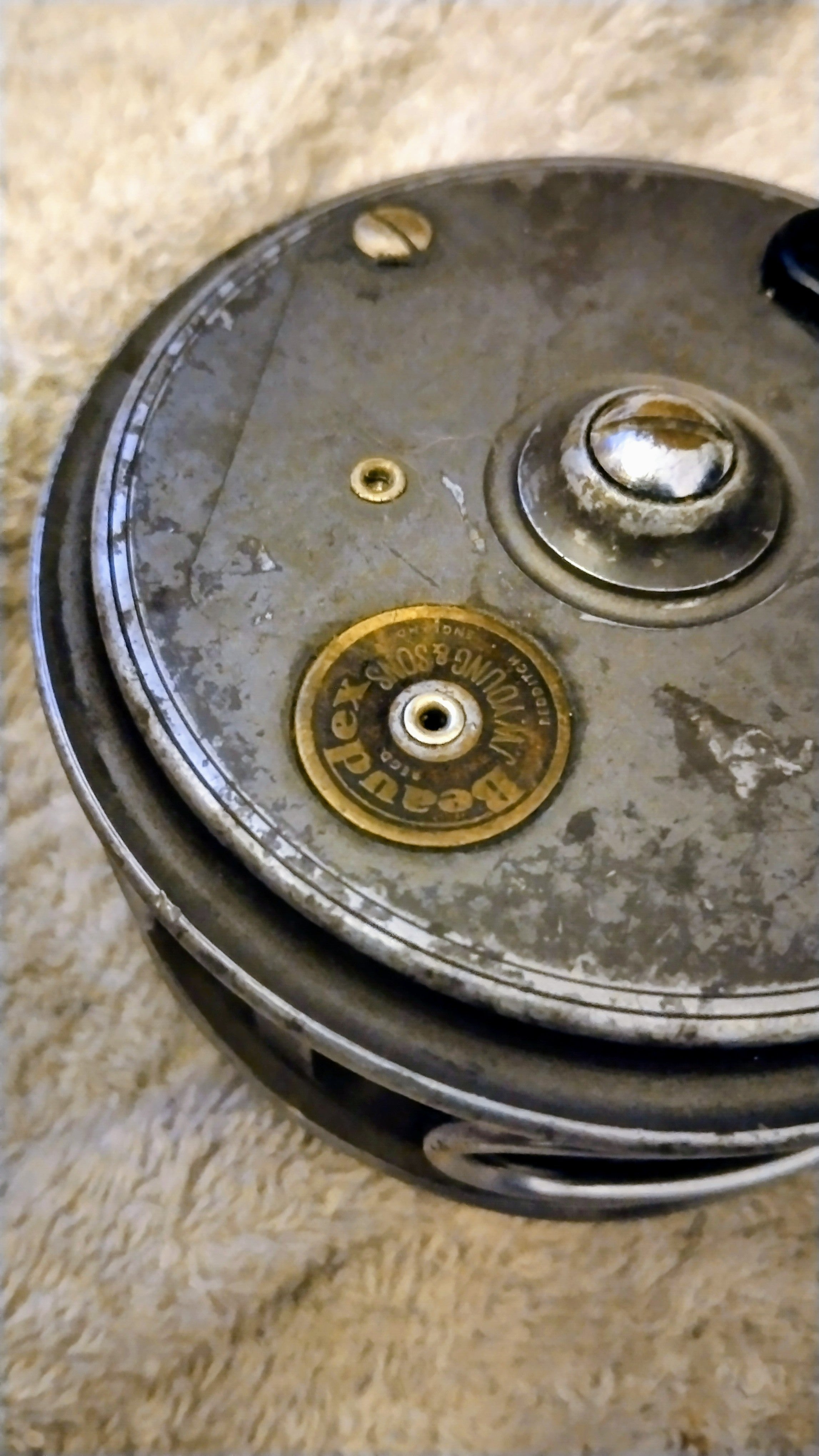 Vintage J W Young & Sons Beaudex Fly Fishing Reel British Made – Needs Service