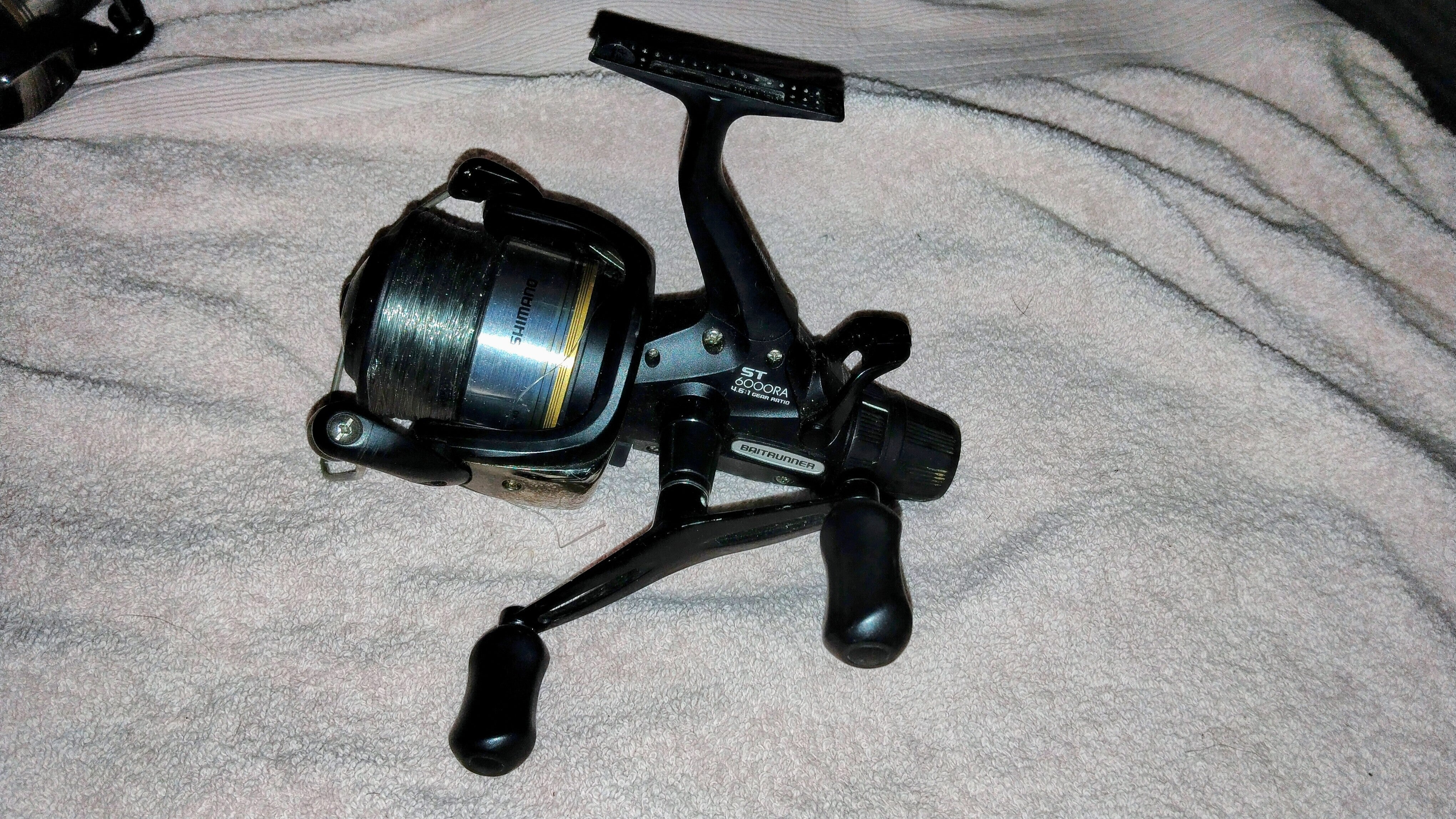 Shimano Baitrunner ST 6000 RA Carp Fishing Reel - VGC - 1 of 3