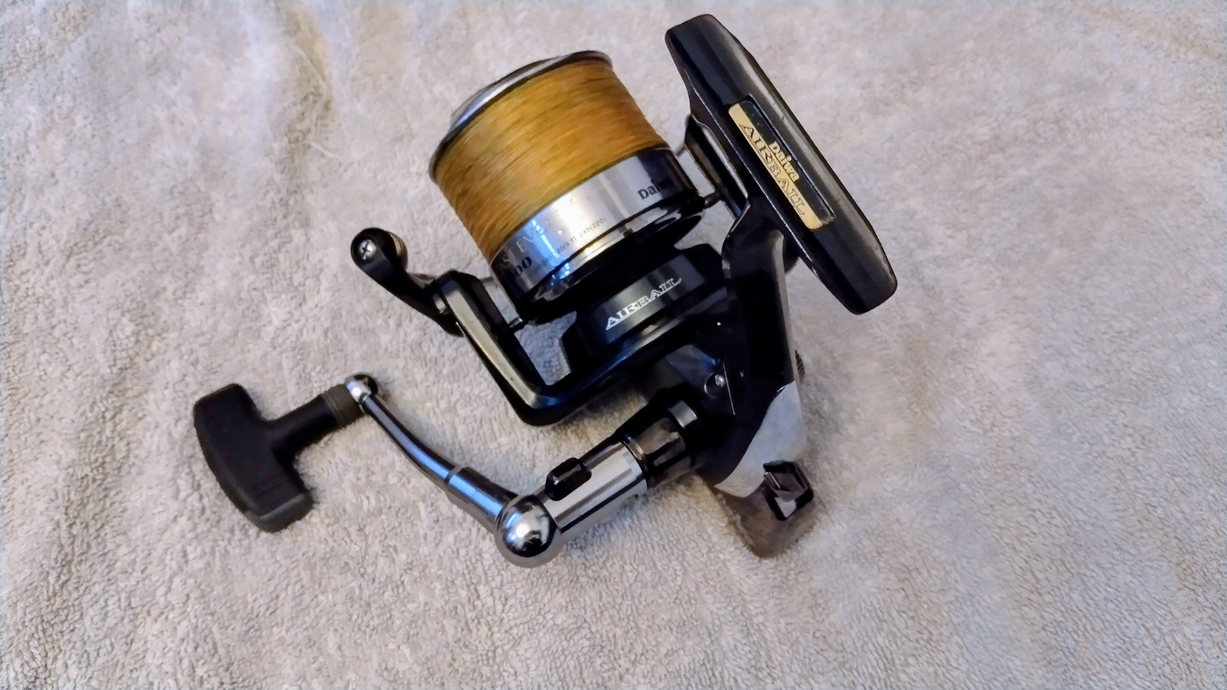 Daiwa Emcast Evo 5000 Big Pit Carp Fishing Reel VGC