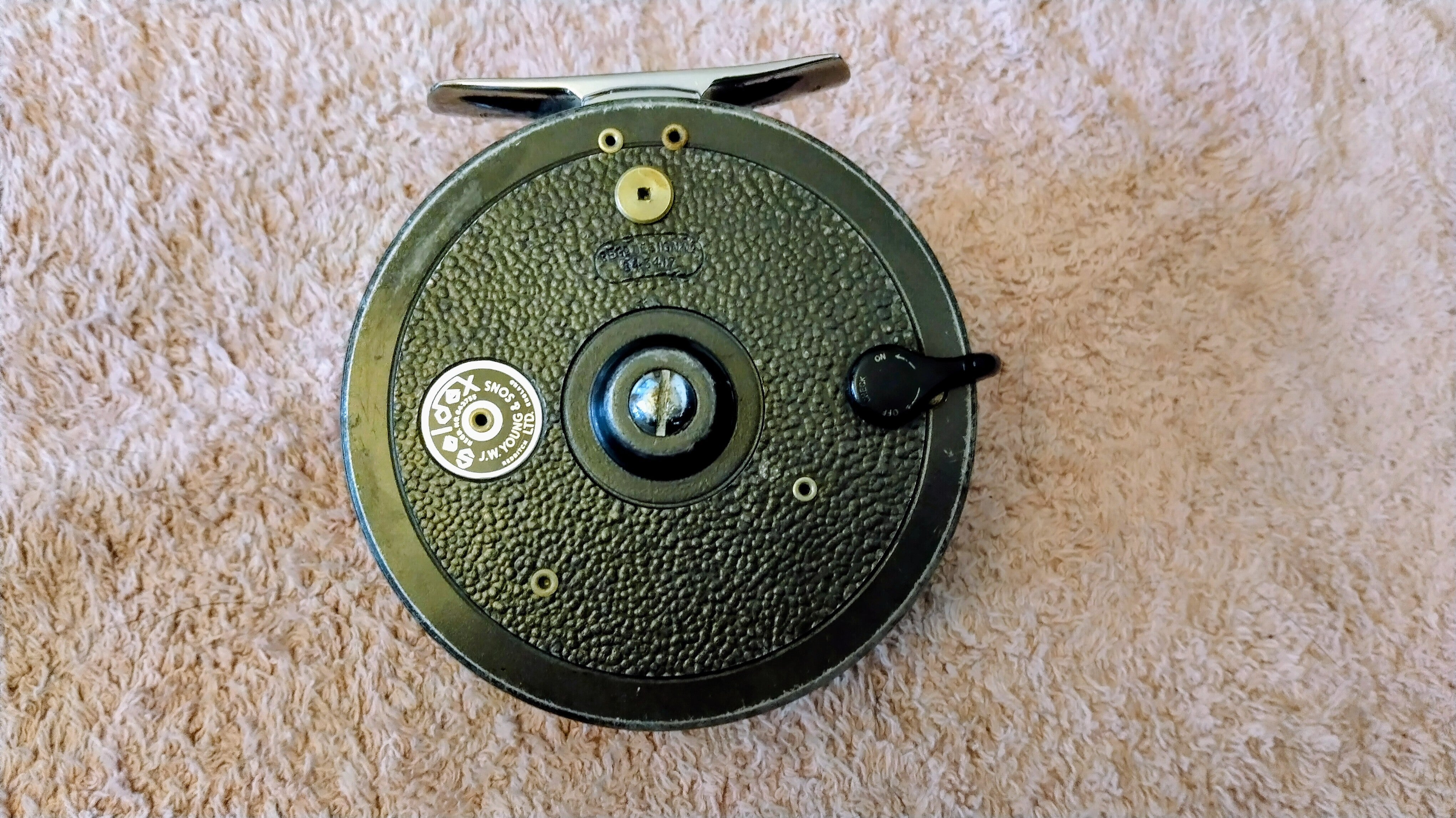 JW Youngs & Sons Seldex Centrepin Reel 3 3⁄4” Vintage Coarse Fishing Trotting