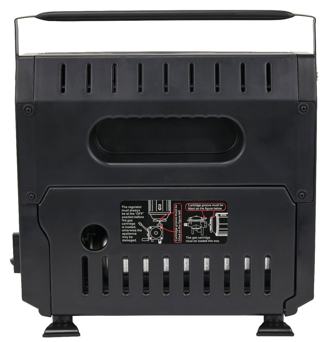 Dynasty Portable Gas Bivvy Heater 2kW ODS Fishing Camping Piezo Ignition