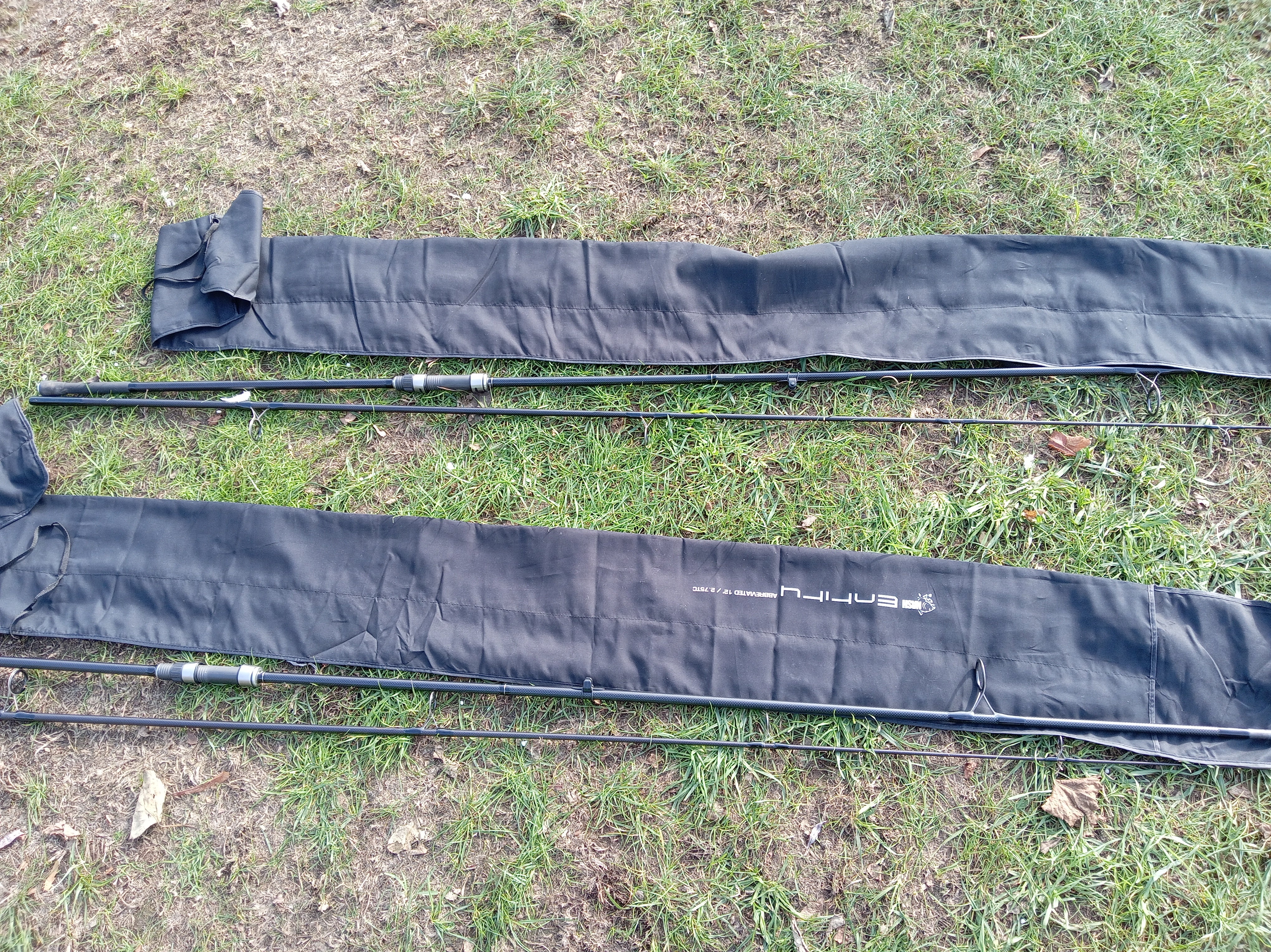 SALE! PAIR Nash Entity 12ft 2.75lb Carp Rods | Used | COLLECTION ONLY