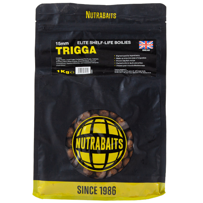 Nutrabaits Trigga / Trigga Ice / Pineapple & Nbutyric Range - Inc Boilies, PopUps, Bag Mix