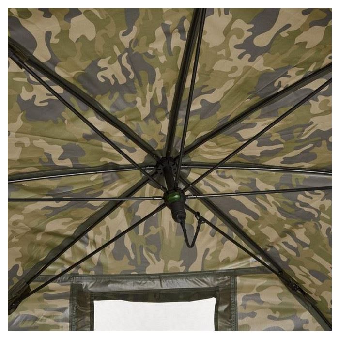 Prologic Element 65 Brolly Full System Camo - 10,000mm Waterproof Fishing Shelter