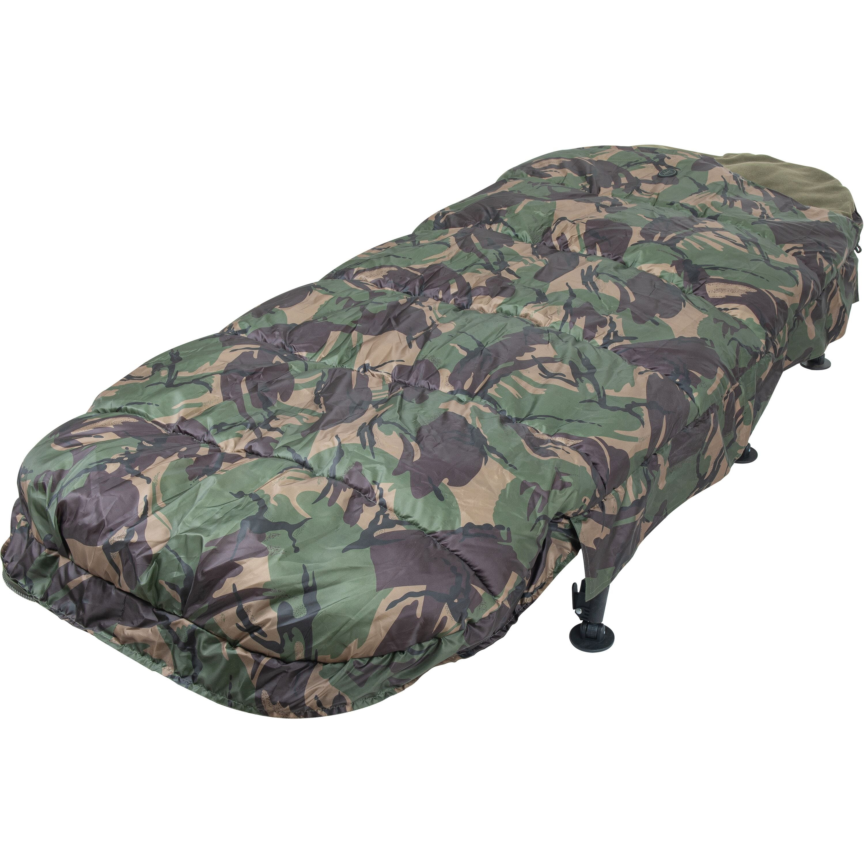Riot Tactical Compact 6 Leg Sleep System | Carp Fishing | Bedchair
