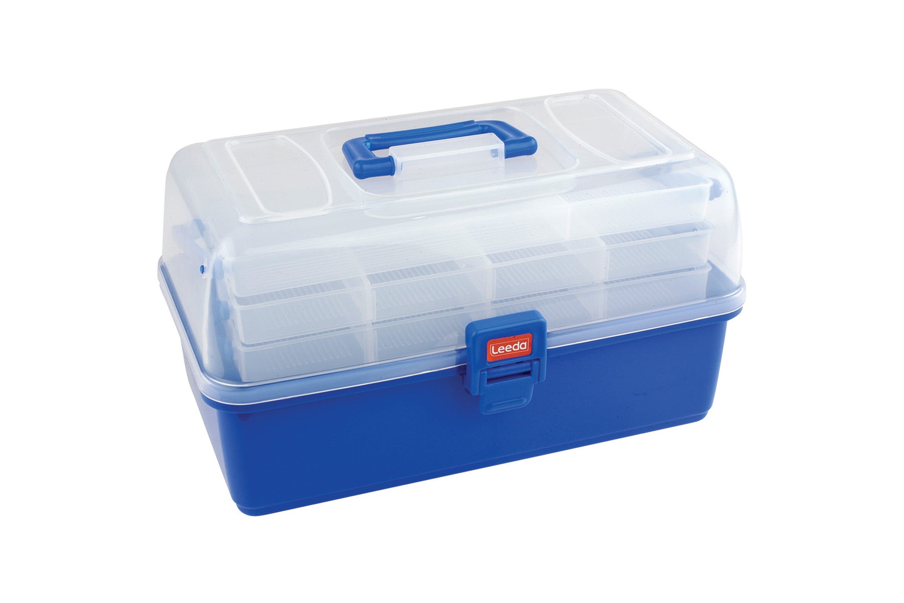 Leeda Three Tray Cantilever Fishing Tackle Box