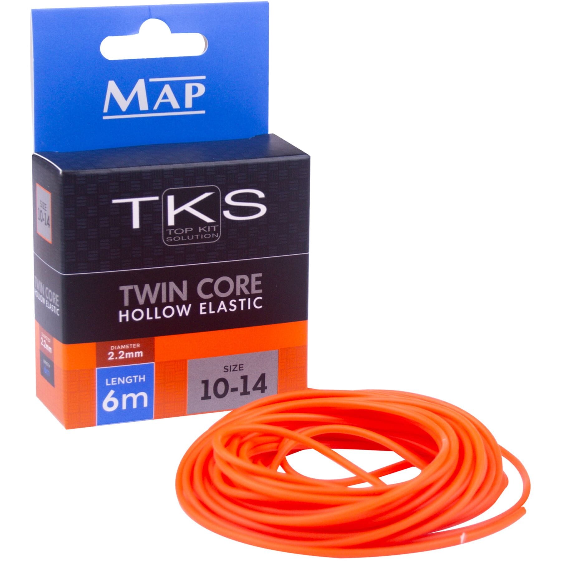 MAP TKS Twin Core Hollow Pole Elastic - 6m - Coarse Fishing Tackle