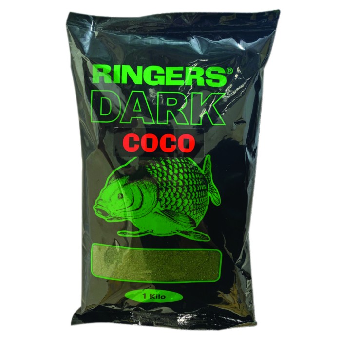 Ringers Coco Dark Groundbait 1kg - Active Sweet Mix - Bream Carp Silverfish