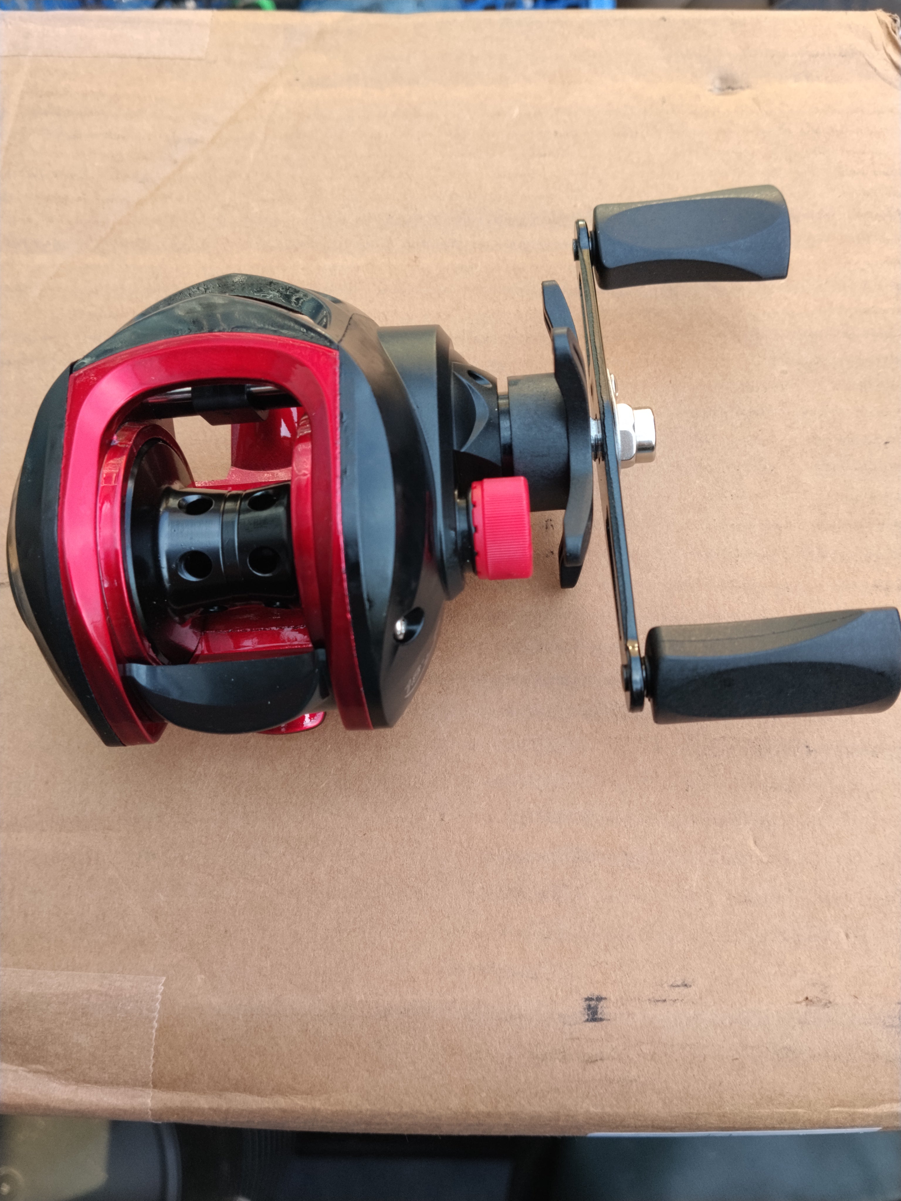 Baitcaster Reel 6.3:1 Magnetic Brake 8kg Drag Lure Fishing Left/Right Hand Wind