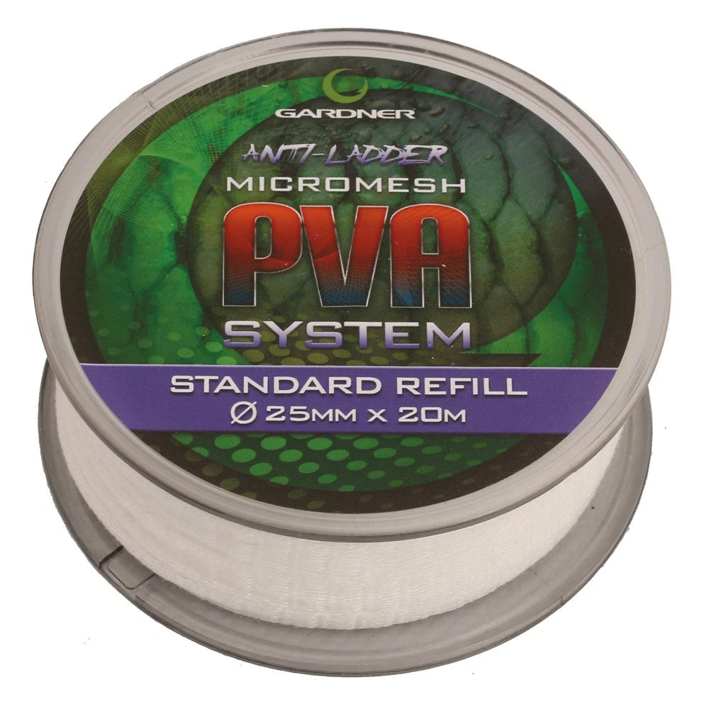 Gardner Tackle Standard 25mm PVA Mesh Refill - 7m or 20m - Carp Fishing