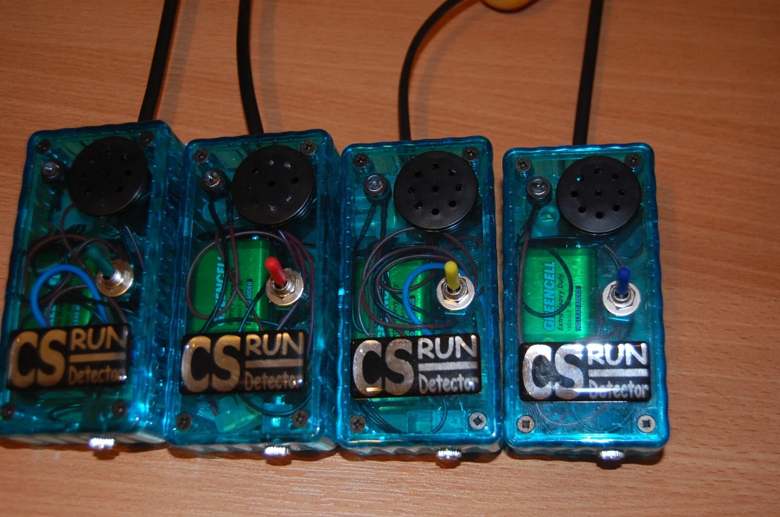 DELUXE Crystal Blue CS Pike Bite Alarm - Drop-Off Back Biter Indicator