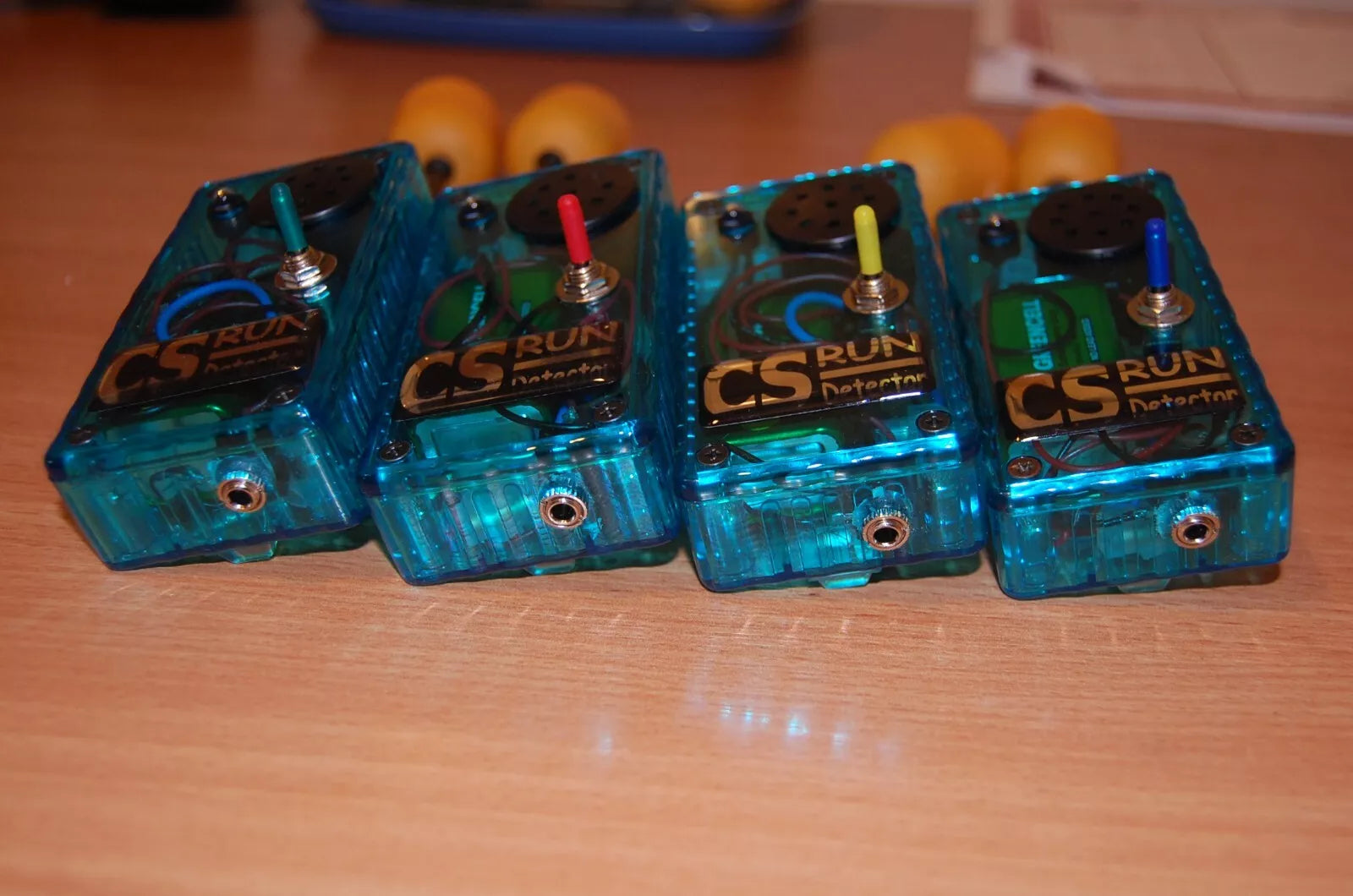 DELUXE Crystal Blue CS Pike Bite Alarm - Drop-Off Back Biter Indicator