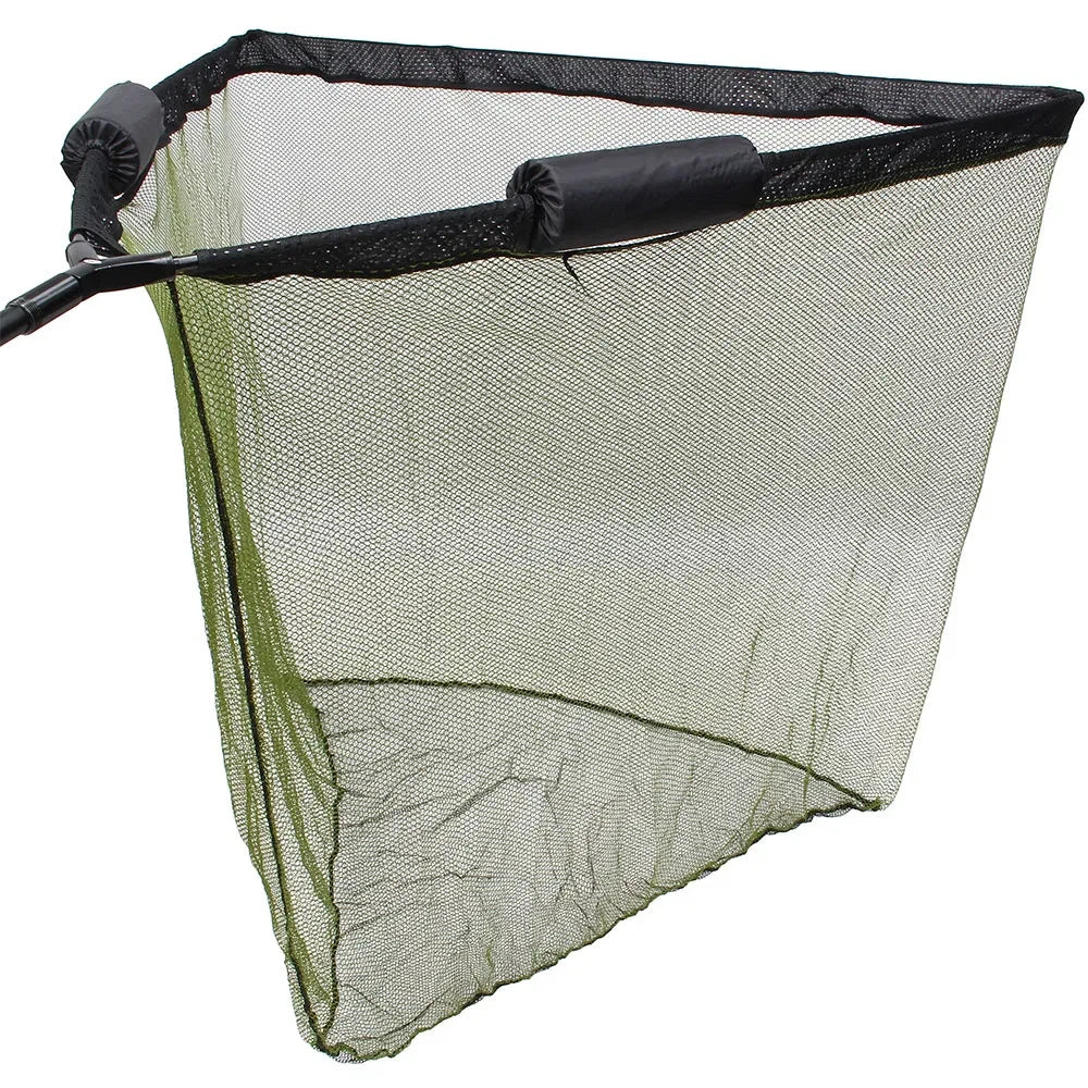 NGT 65" Catfish Landing Net - Dual Net Float System, Metal V Block & Stink Bag