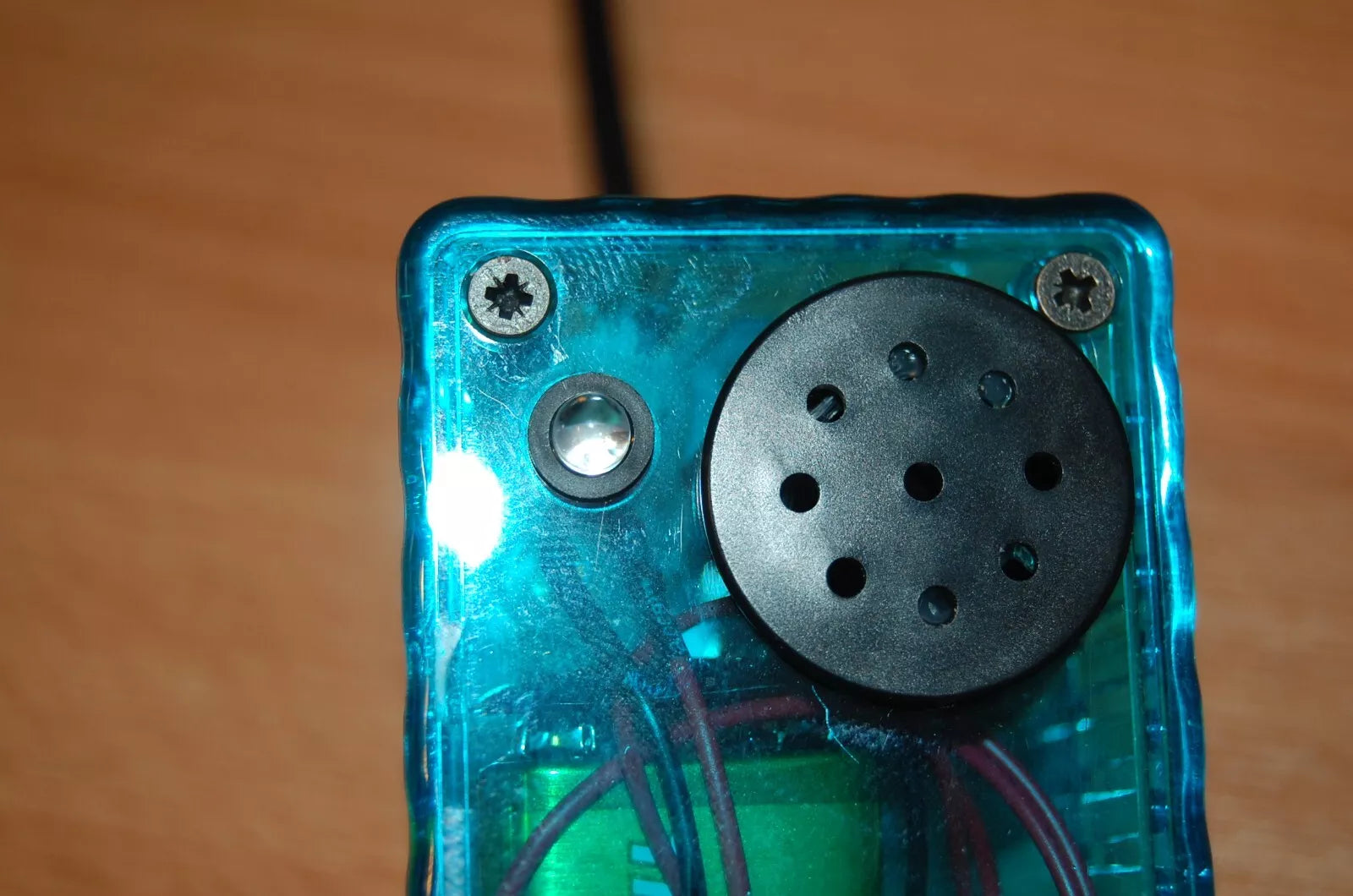 DELUXE Crystal Blue CS Pike Bite Alarm - Drop-Off Back Biter Indicator