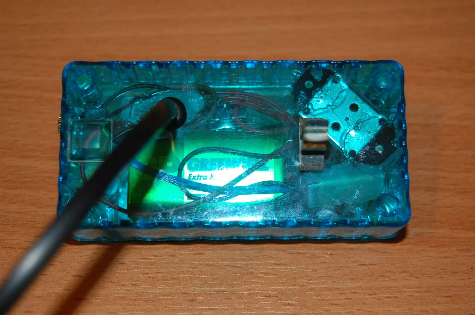 DELUXE Crystal Blue CS Pike Bite Alarm - Drop-Off Back Biter Indicator