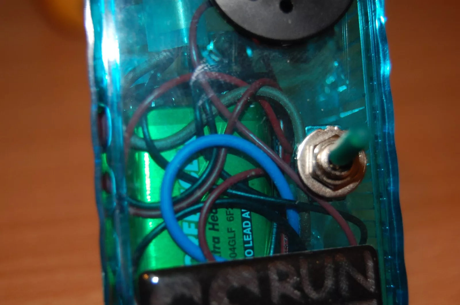 DELUXE Crystal Blue CS Pike Bite Alarm - Drop-Off Back Biter Indicator