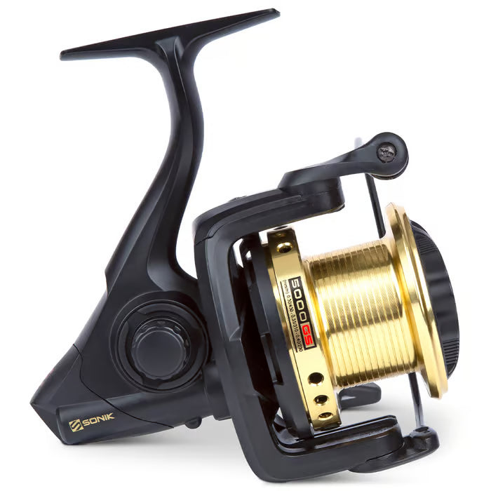 Sonik Xtractor+ GS 5000 Compact Specimen Carp Fishing Reel Gold Spool
