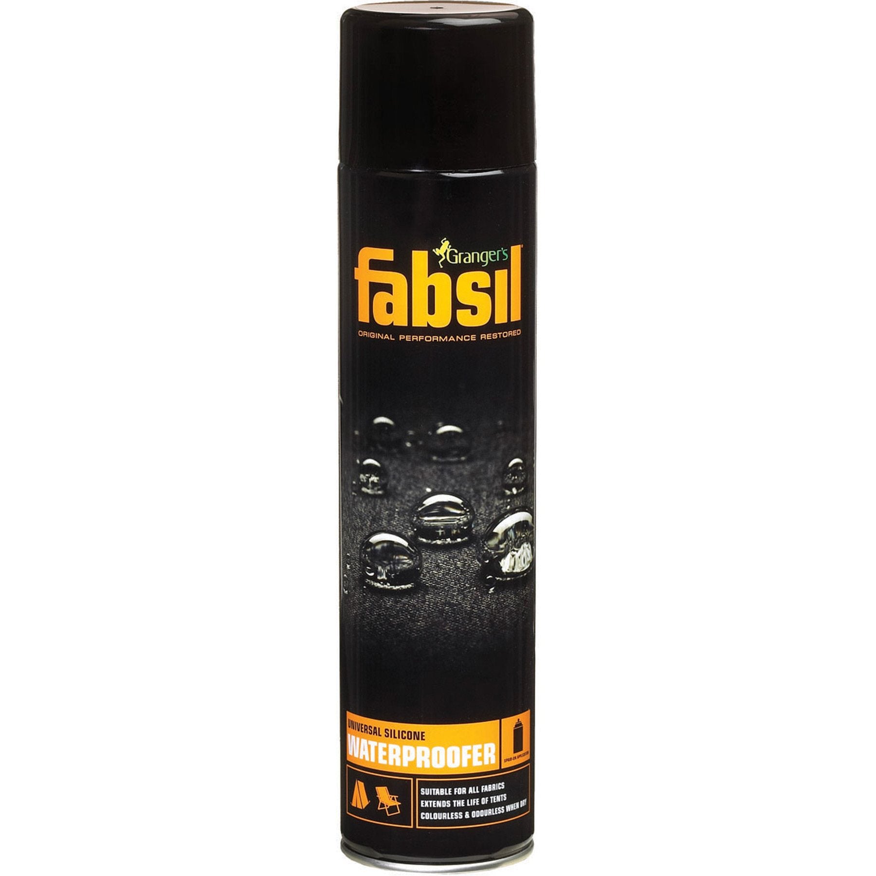 Fabsil Waterproofing Spray - 600ml Aerosol - Bivvy, Brolly, Outdoor Clothing