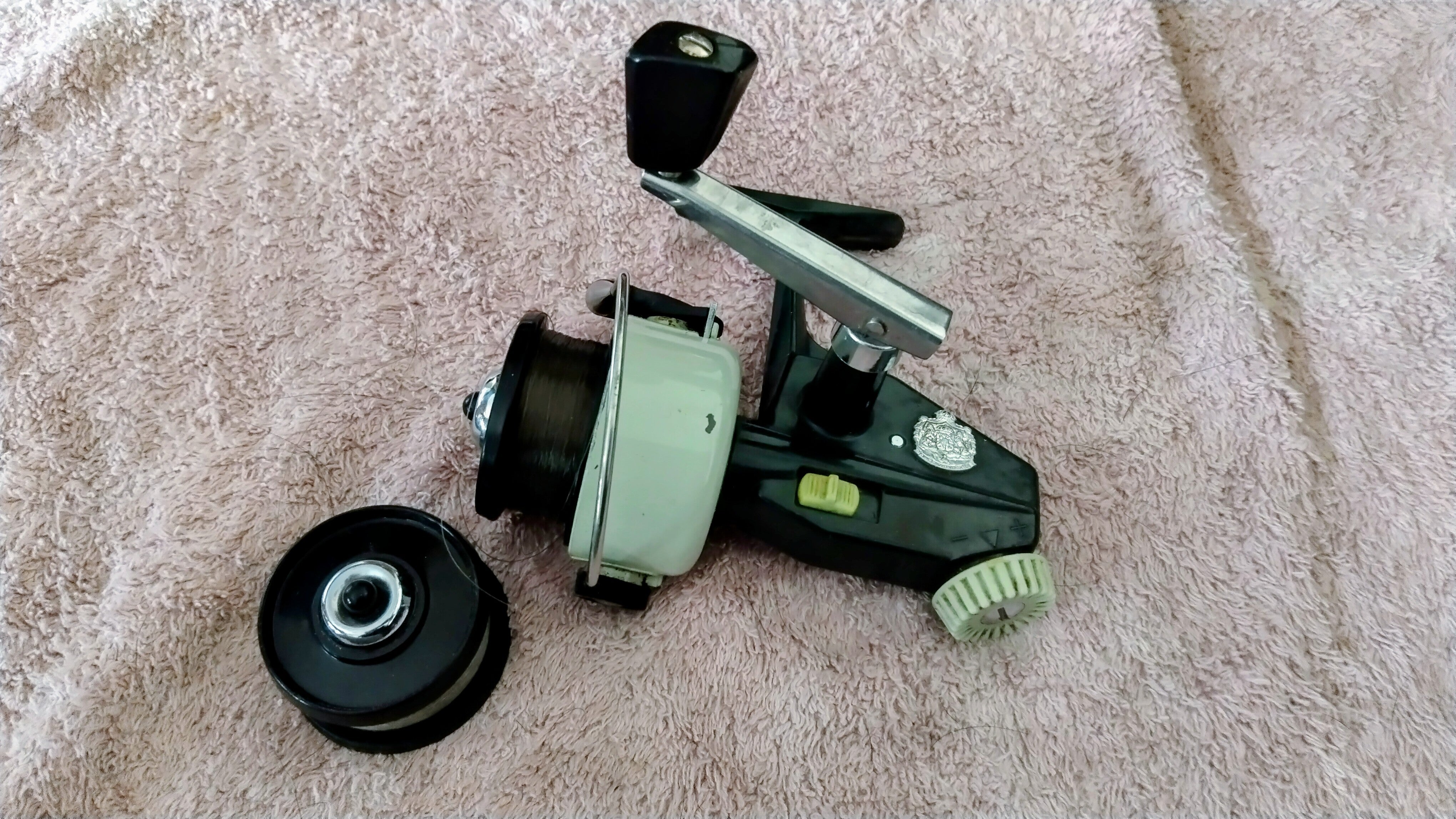 Vintage Abu Cardinal 44x Reel with Spare Spool - Very Good Working Order Classic