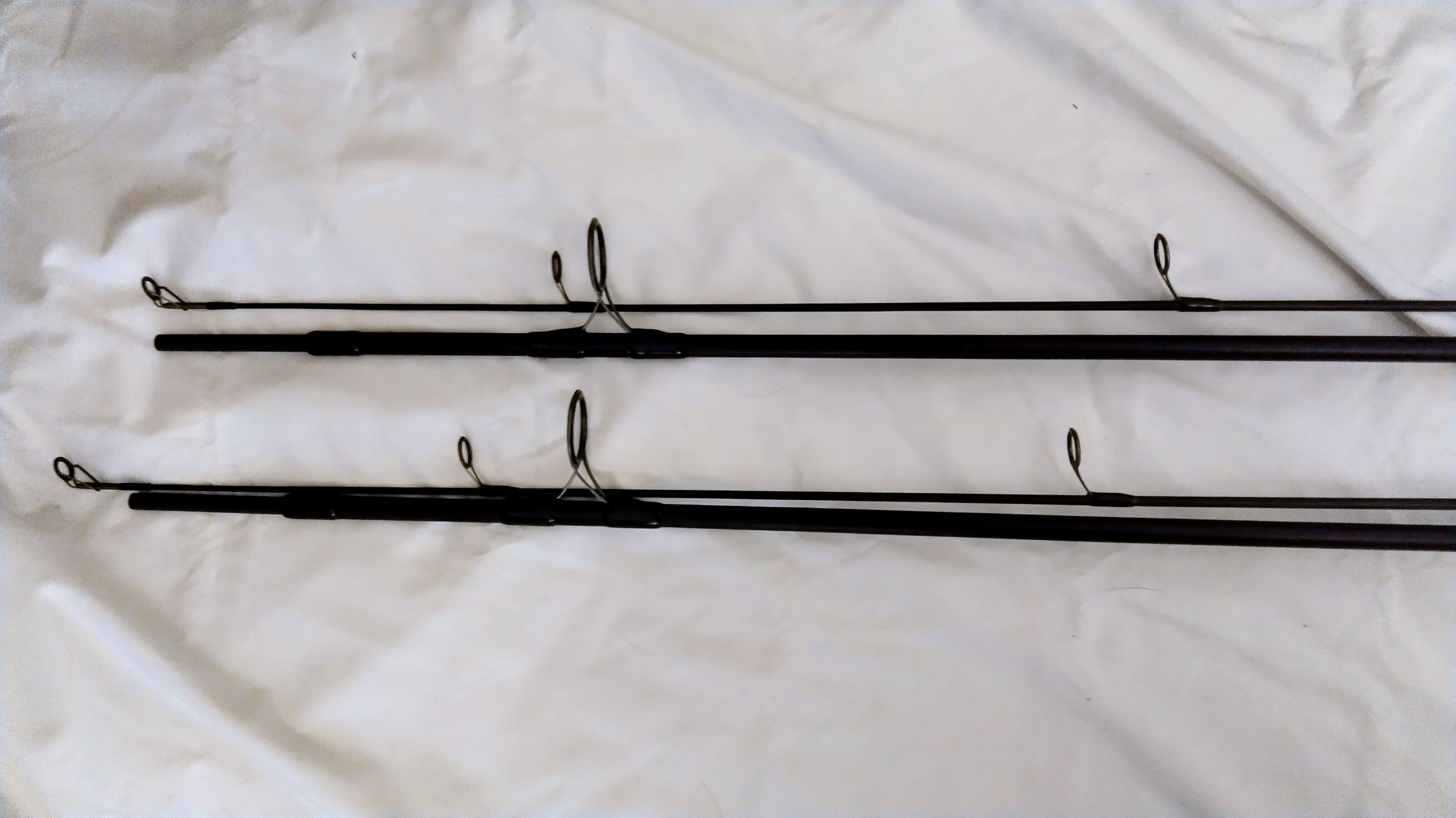 Pair Greys Prodigy 12ft 3lb Carp Fishing Rods Cork Handle + Greys Rod Holdall