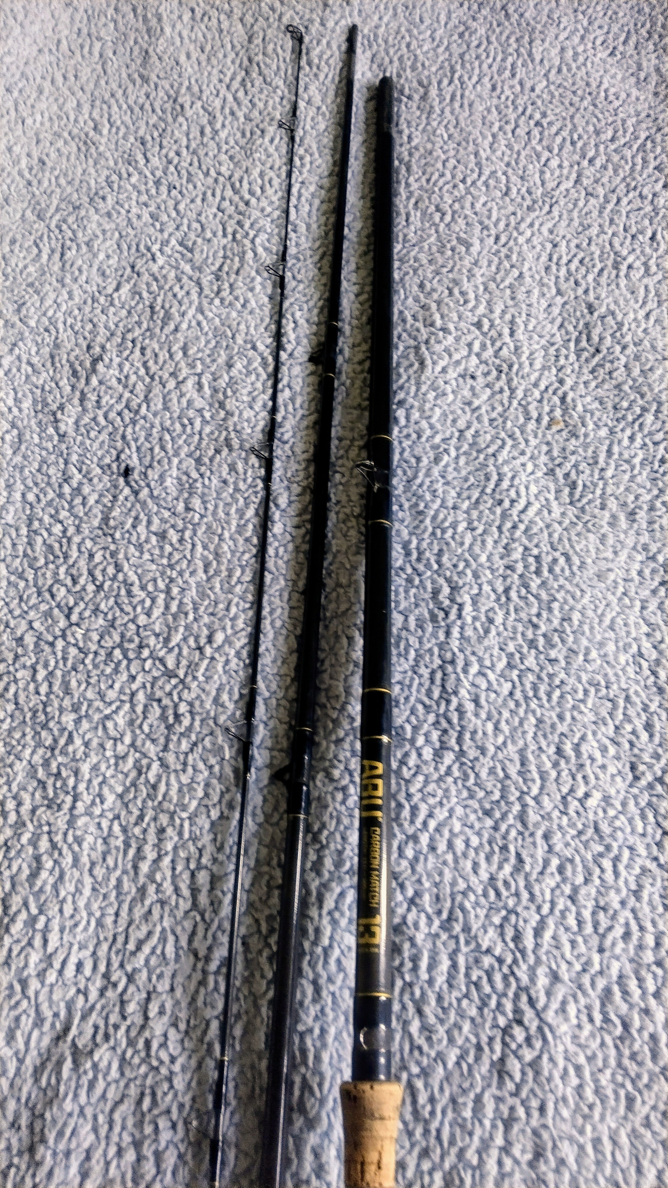 Abu 13 Classic 13ft Carbon Match Rod 3 Piece Float Fishing Rod Very Good Condition