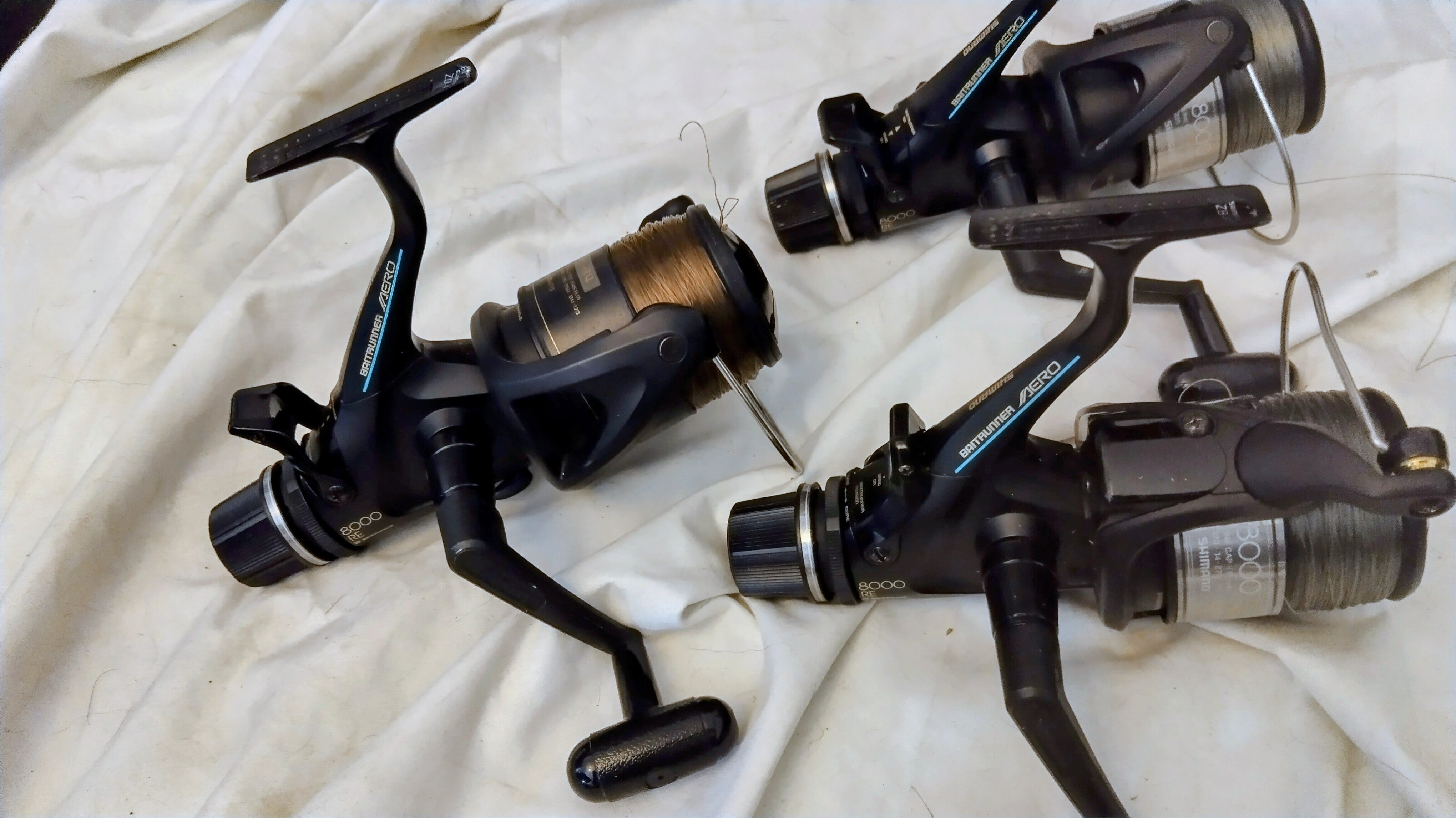 Shimano Aero GTE 8000RE Baitrunner Reel - Very Good Condition