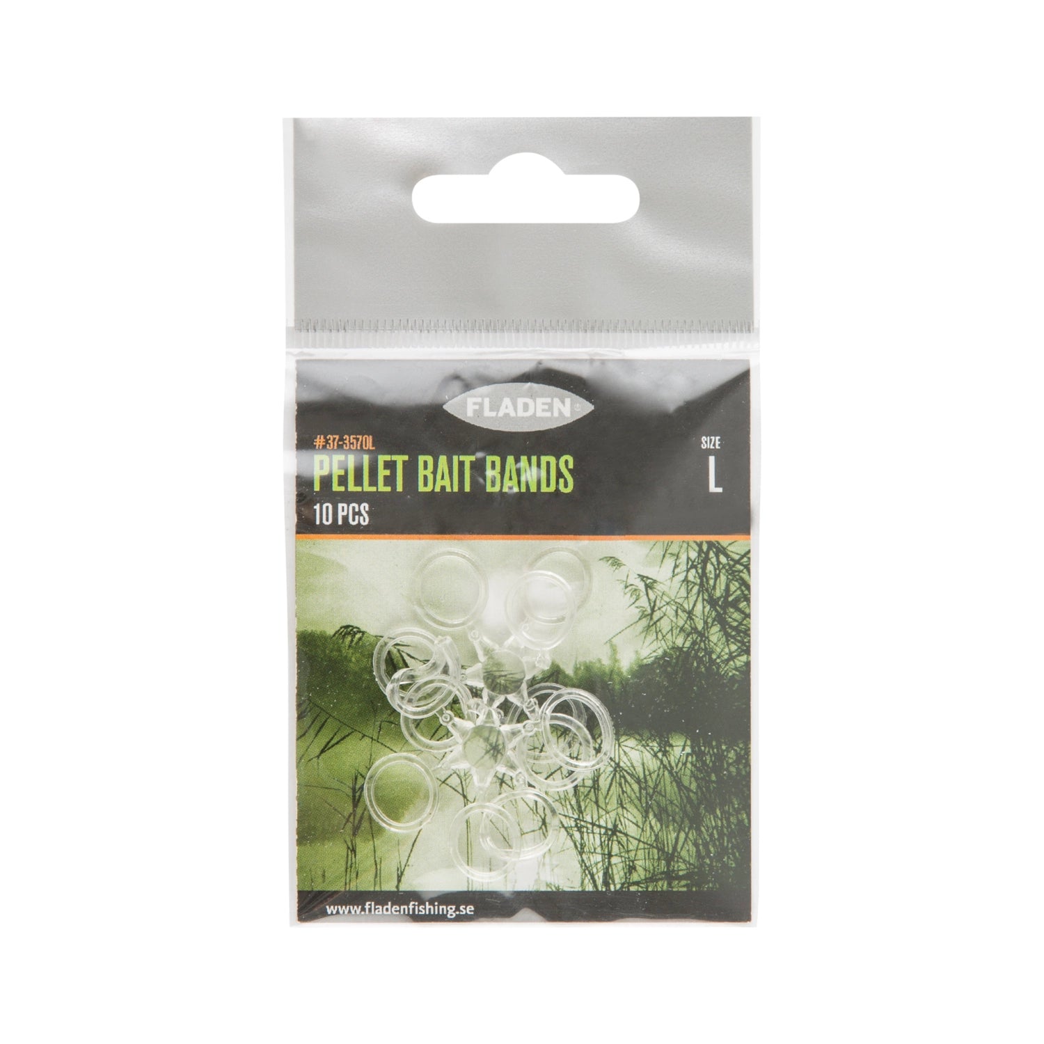 Pellet Bait Bands - Small, Large (10 Per Pck)