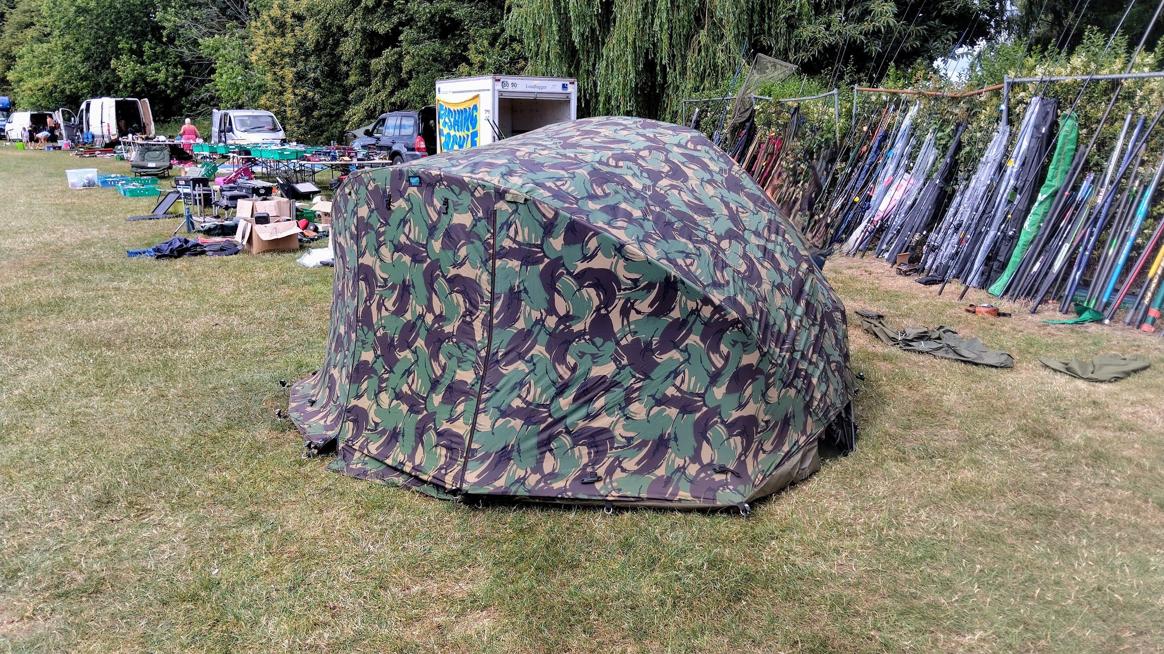 Aqua Armadillo 2 Man Bivvy Camo Overwrap Groundsheet Bags Carp Fishing Tackle