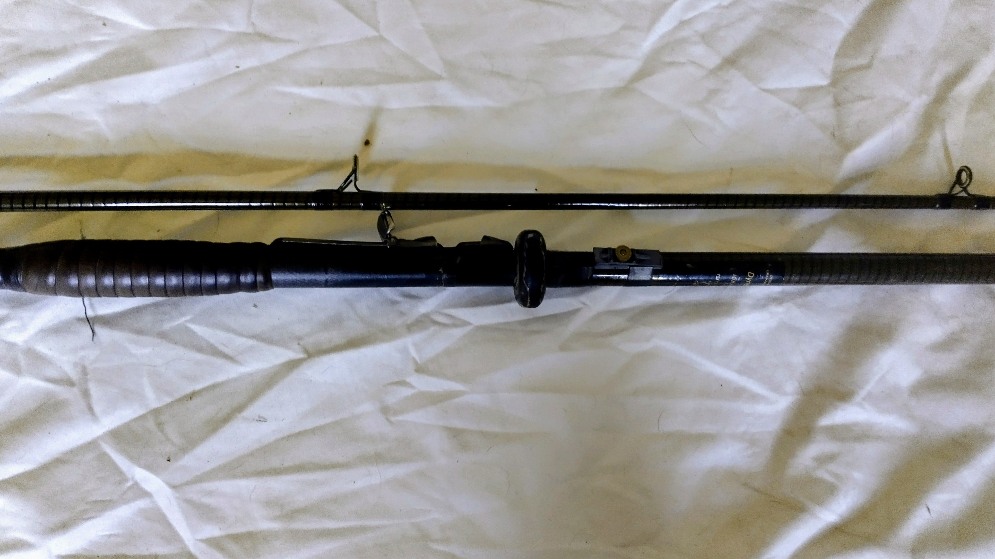 Graham Whiting Dynaflex Miracle 11ft Carp Rod 1.5lb TC Vintage Model 989469 Bag